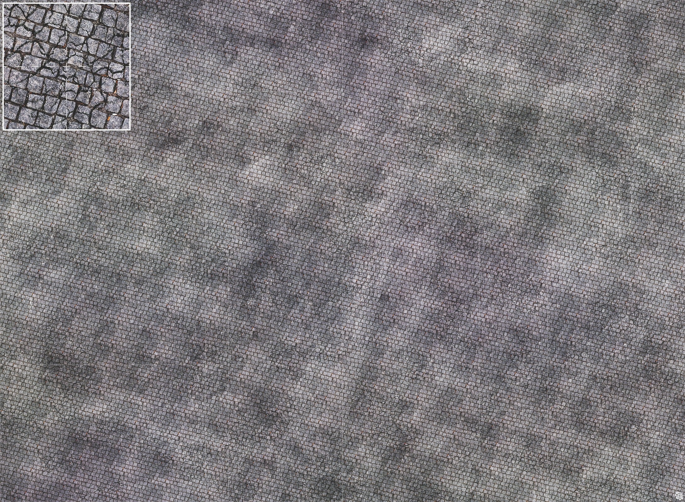 Mats by Mars: Bustling City Tabletop Wargaming Play Mat