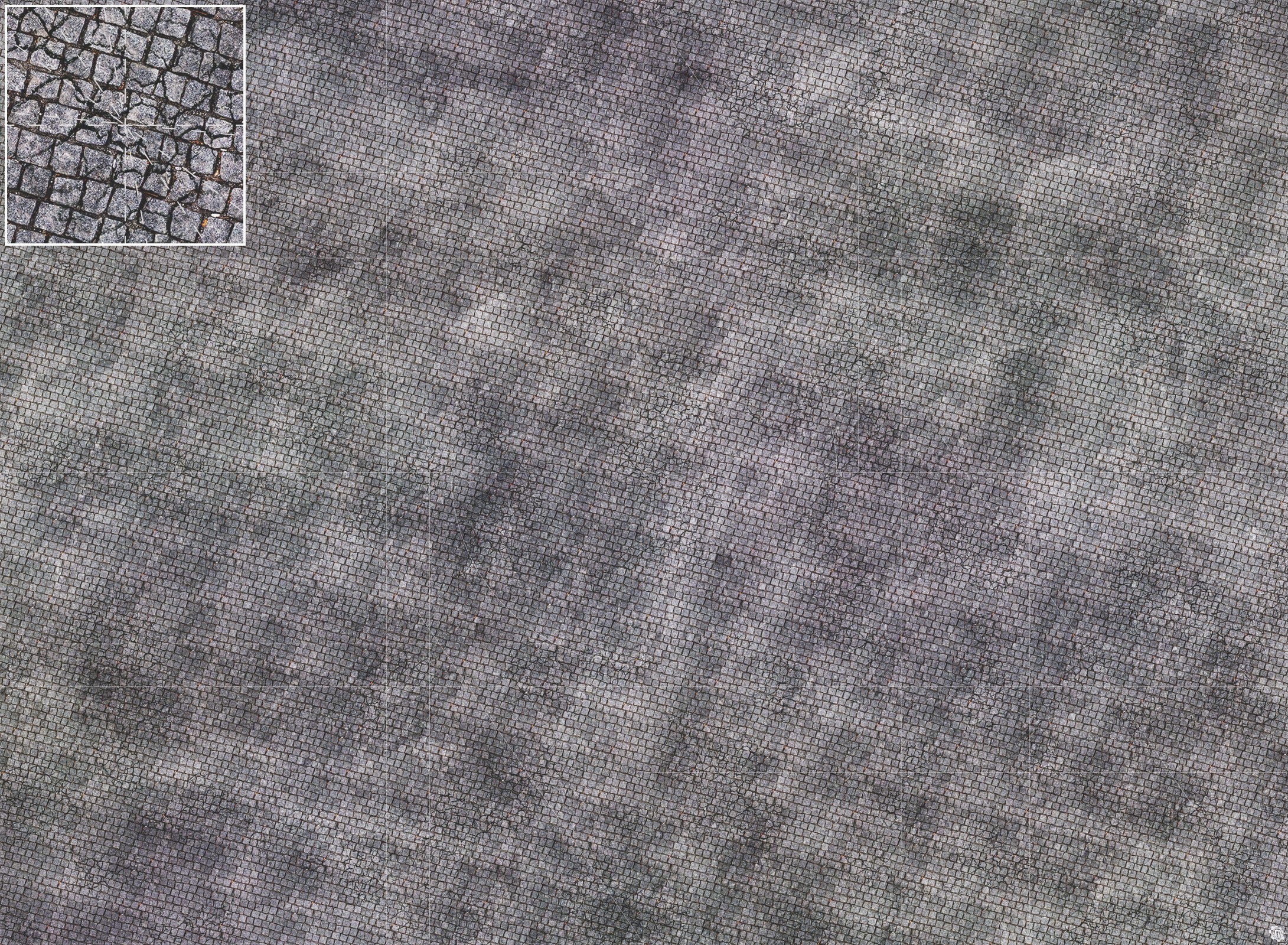 Mats by Mars: Bustling City Tabletop Wargaming Play Mat
