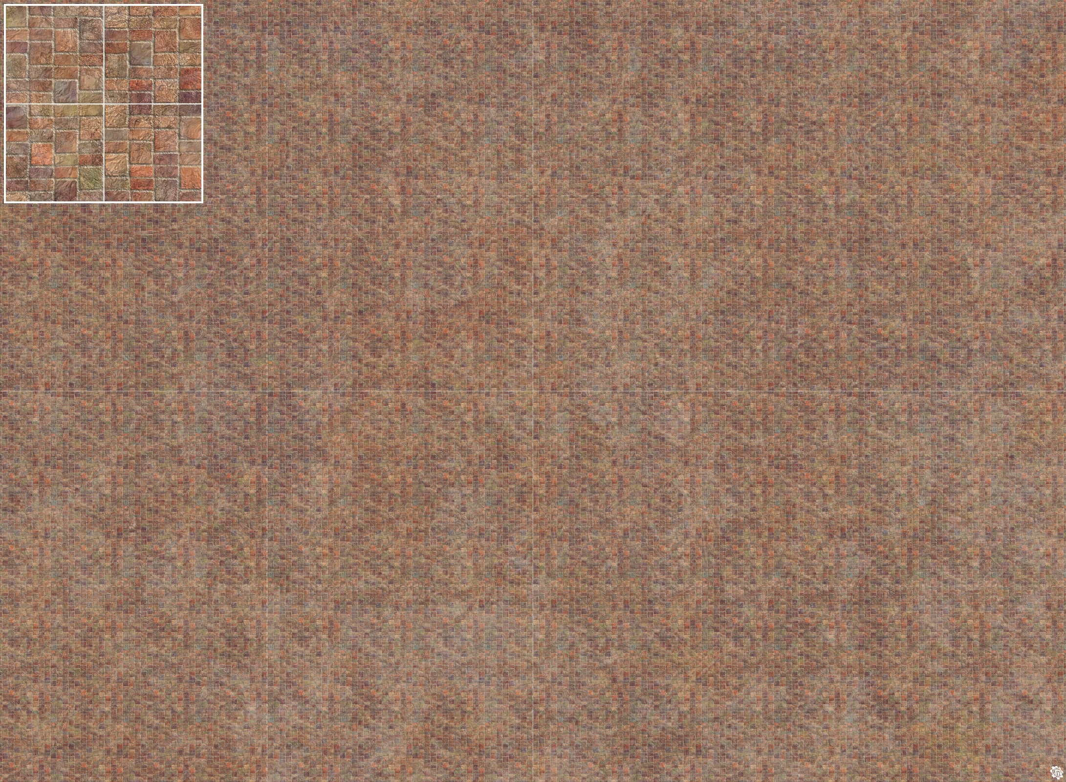 Mats by Mars: Sett in Stone (Red) Tabletop Wargaming Play Mat