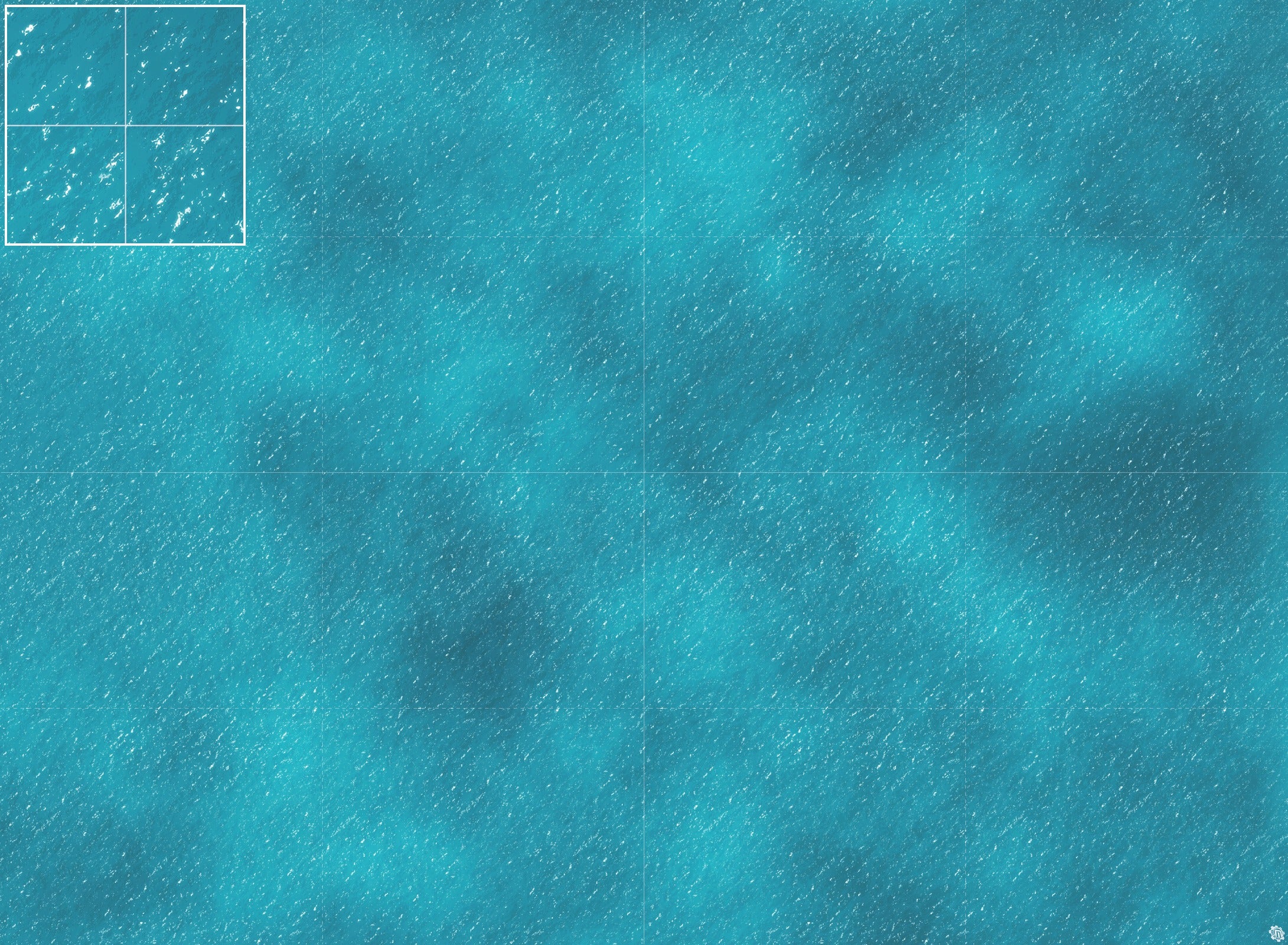 Mats by Mars: Sunny Caribbean Tabletop Wargaming Play Mat