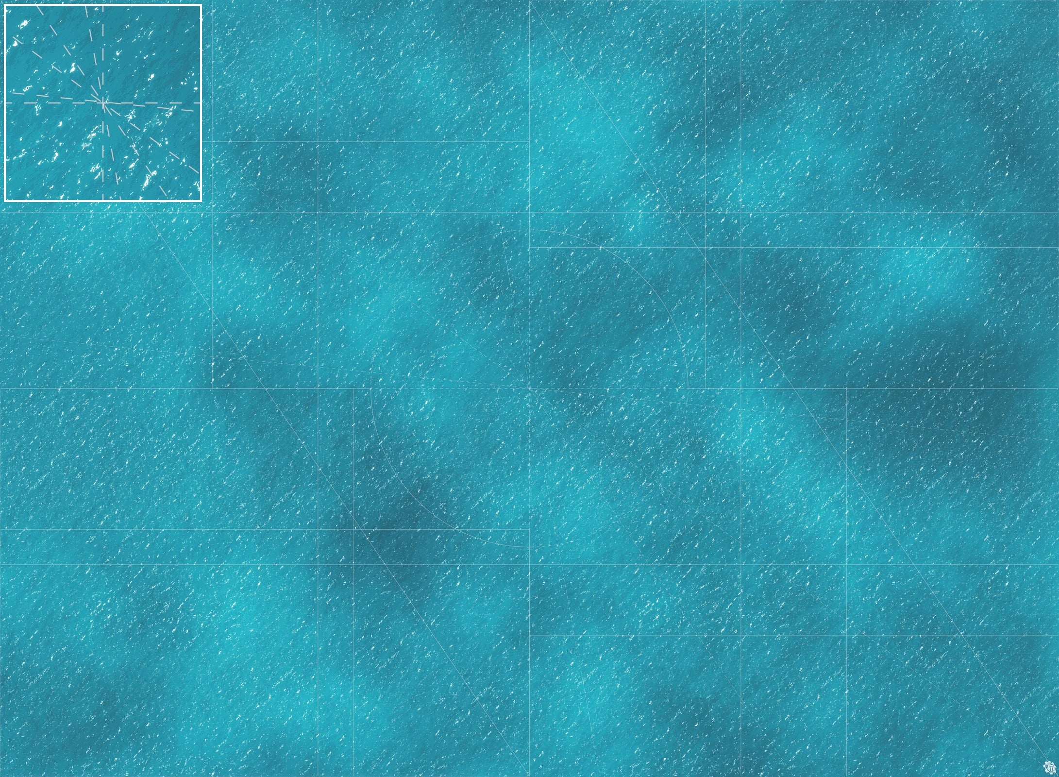 Mats by Mars: Sunny Caribbean Tabletop Wargaming Play Mat
