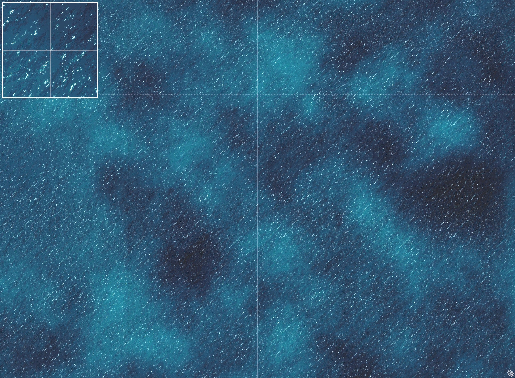 Mats by Mars: Dark Caribbean Tabletop Wargaming Play Mat
