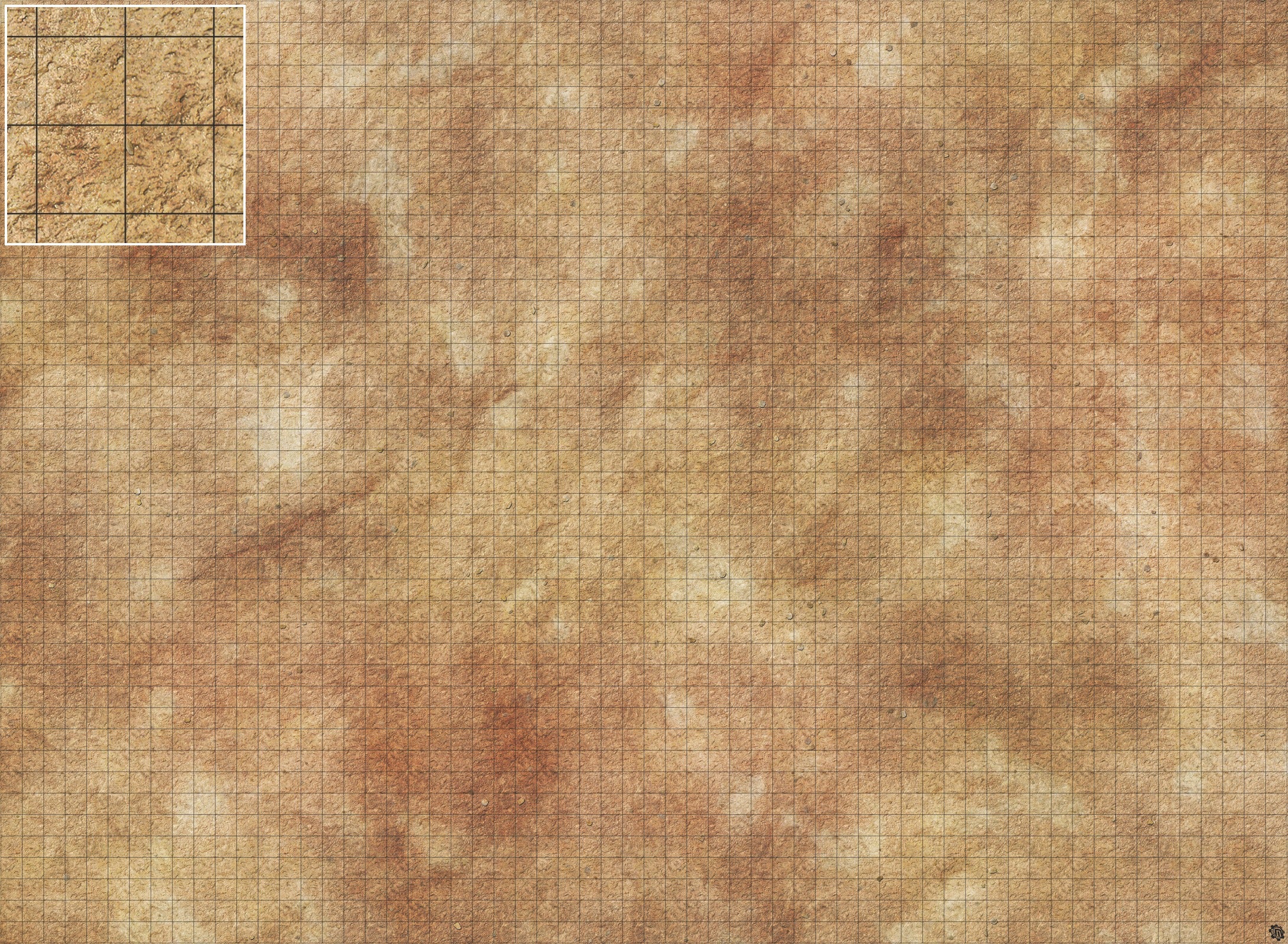 Mats by Mars: Swallowing Sand Tabletop Wargaming Play Mat