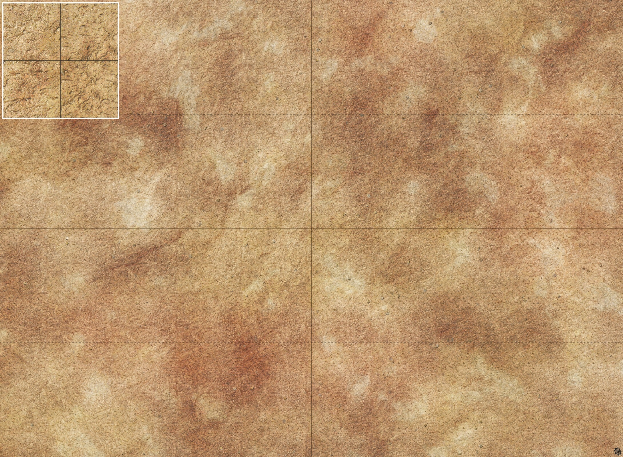 Mats by Mars: Swallowing Sand Tabletop Wargaming Play Mat