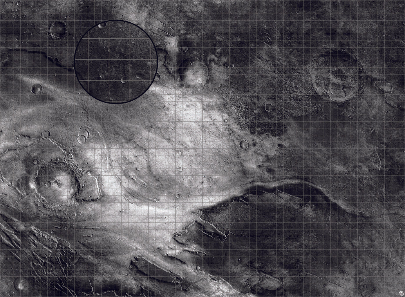 Mats by Mars: Moon Landing Tabletop Wargaming Play Mat