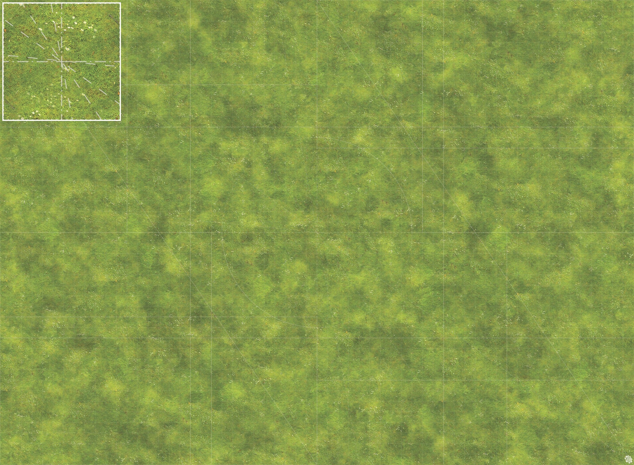 Flourishing Field Tabletop Wargaming Play Mat