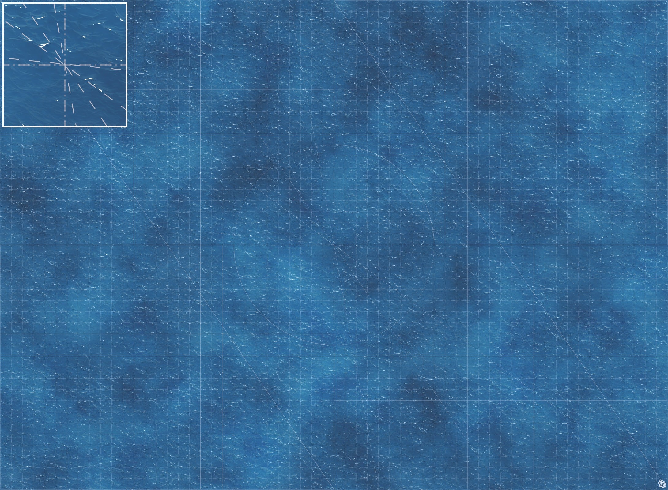 Mats by Mars: Fathomless Depths Tabletop Wargaming Play Mat