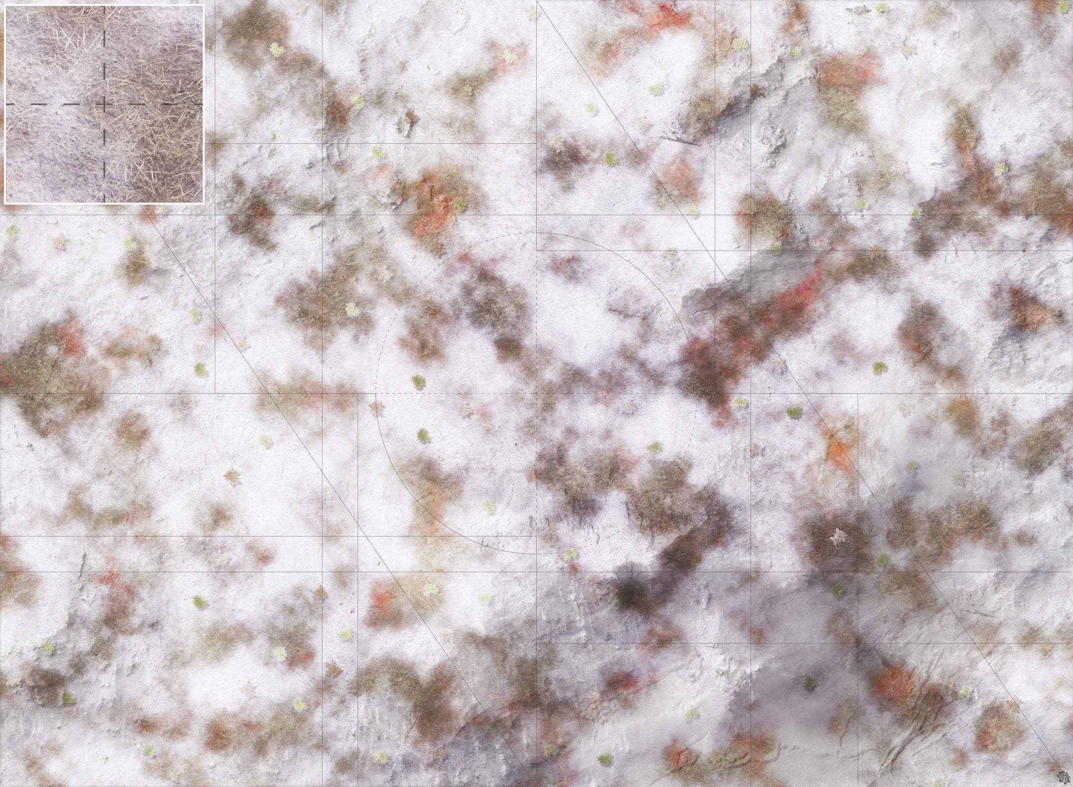 Mats by Mars: High Desert Chill Tabletop Wargaming Play Mat