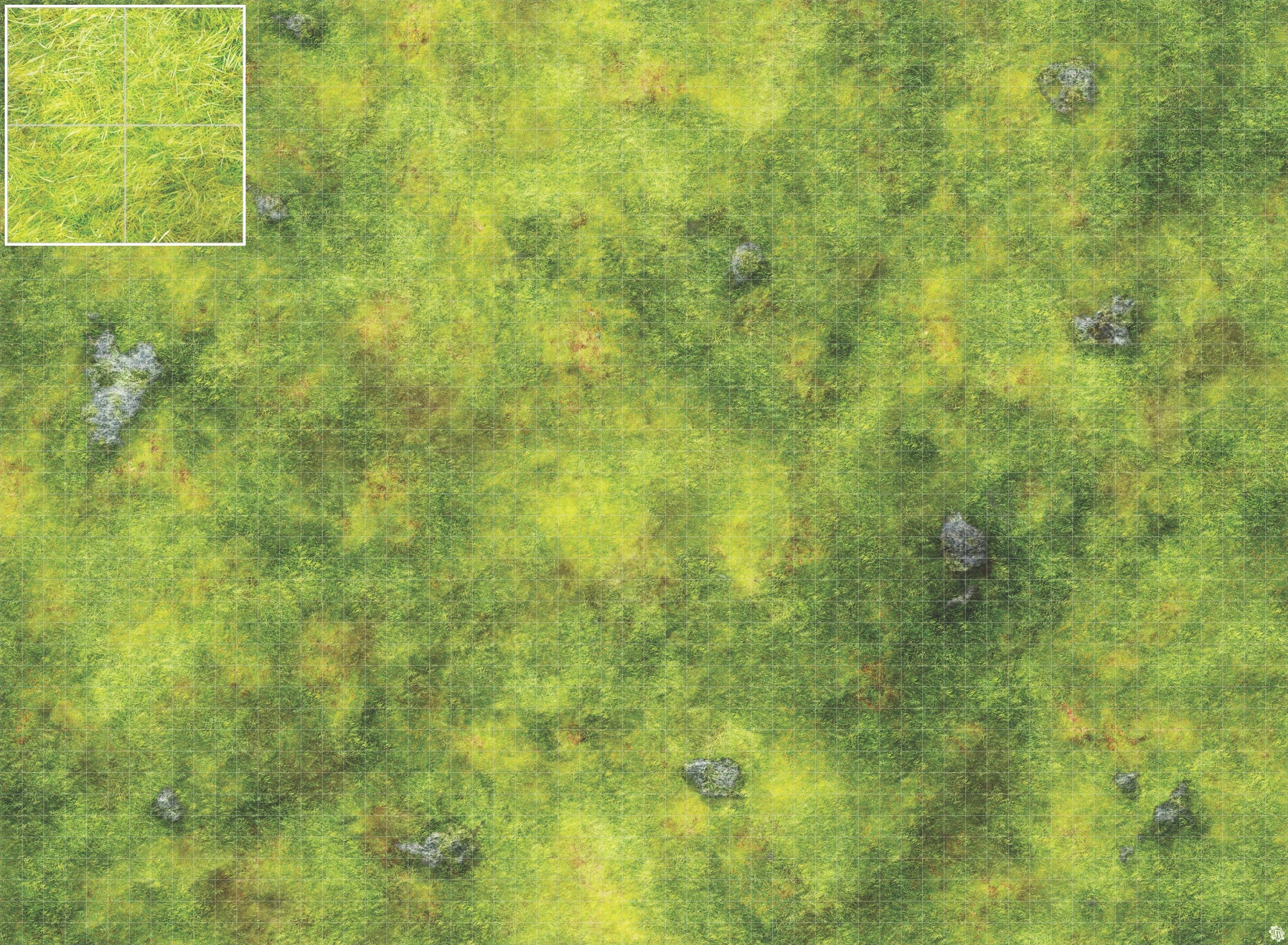 Mats by Mars: Stonehollow Hills Tabletop Wargaming Play Mat