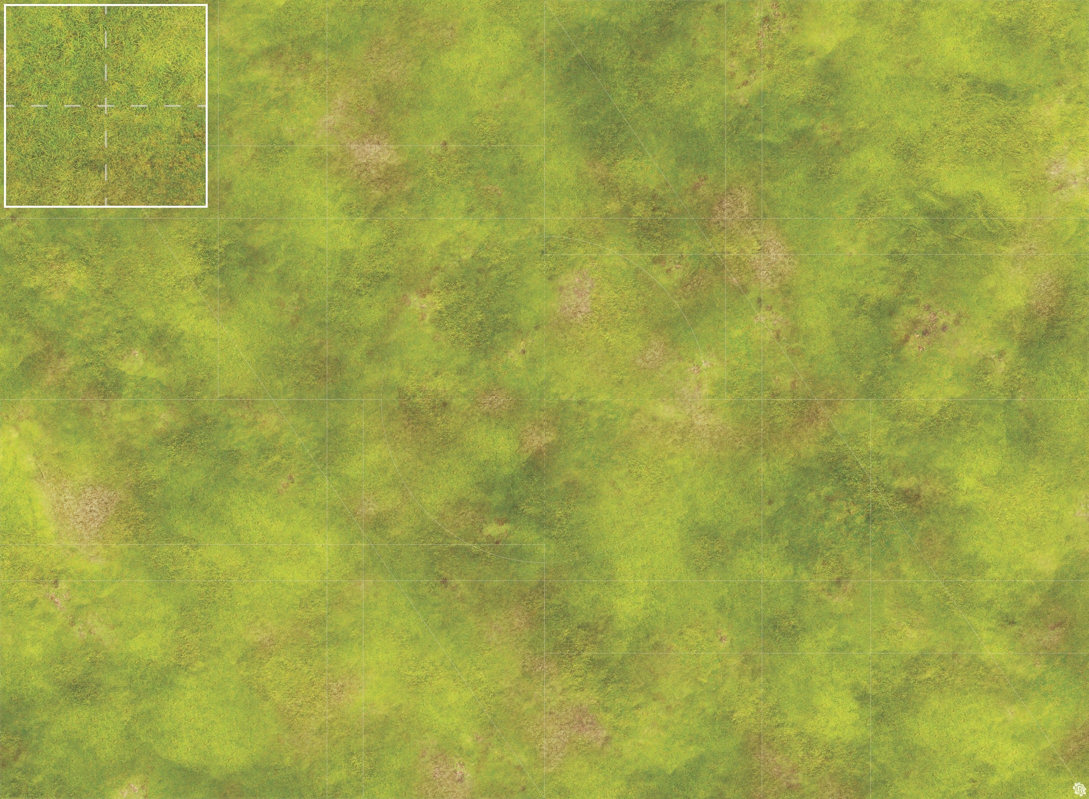 Mats by Mars: Peaceful Prairie Tabletop Wargaming Play Mat
