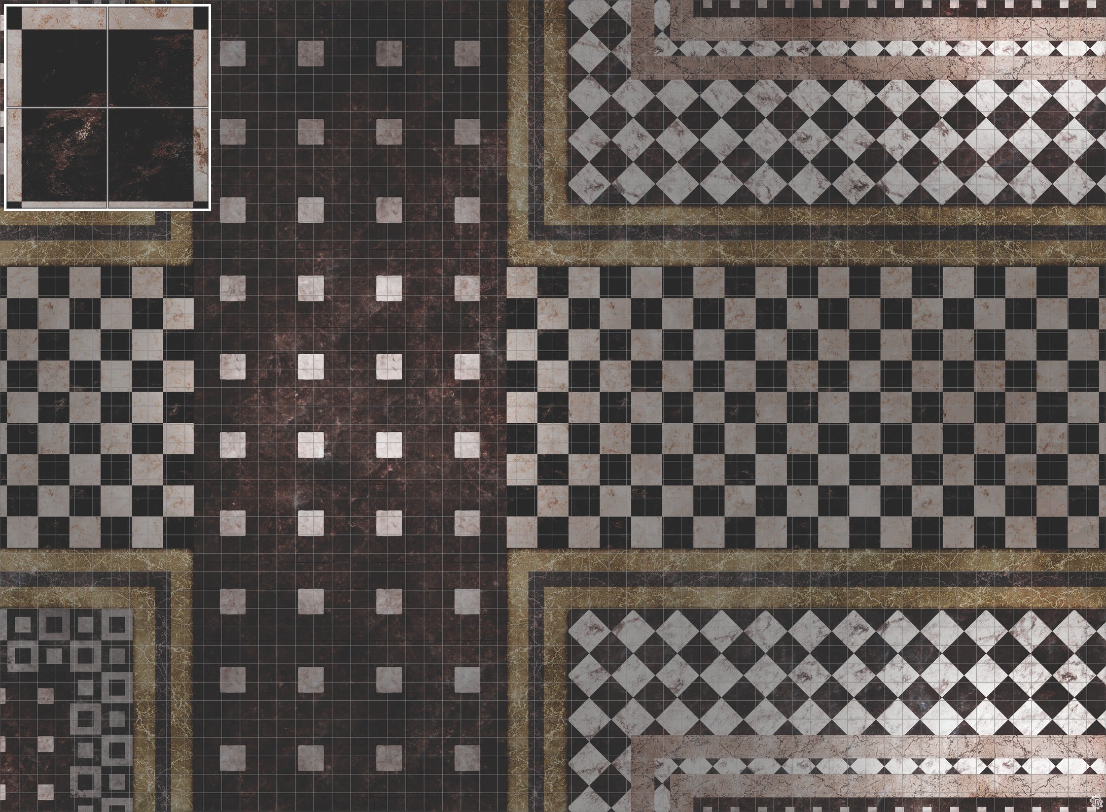 Mats by Mars: Manor Hall Tabletop Wargaming Play Mat