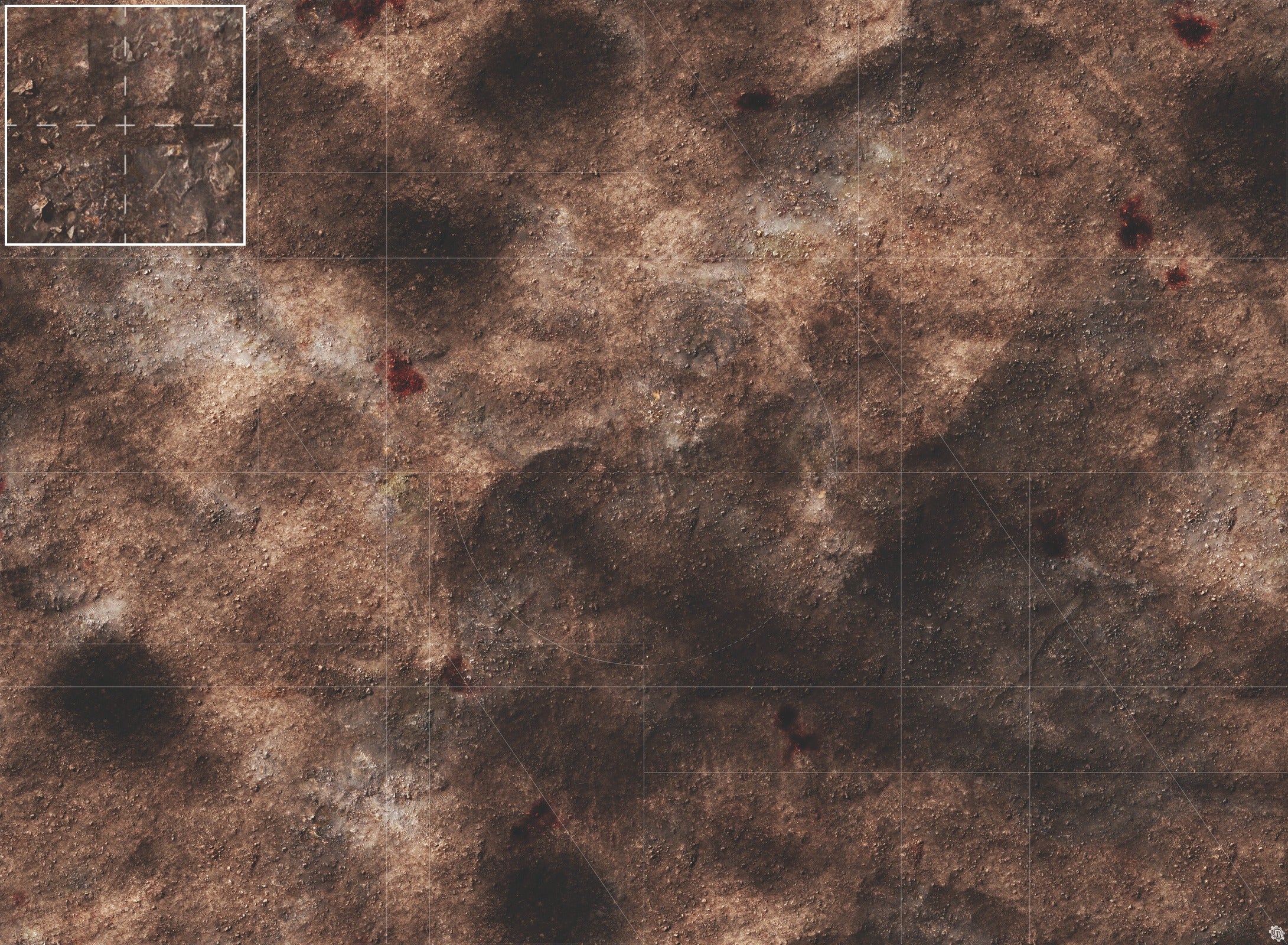Mats by Mars: Trench Assault Tabletop Wargaming Play Mat