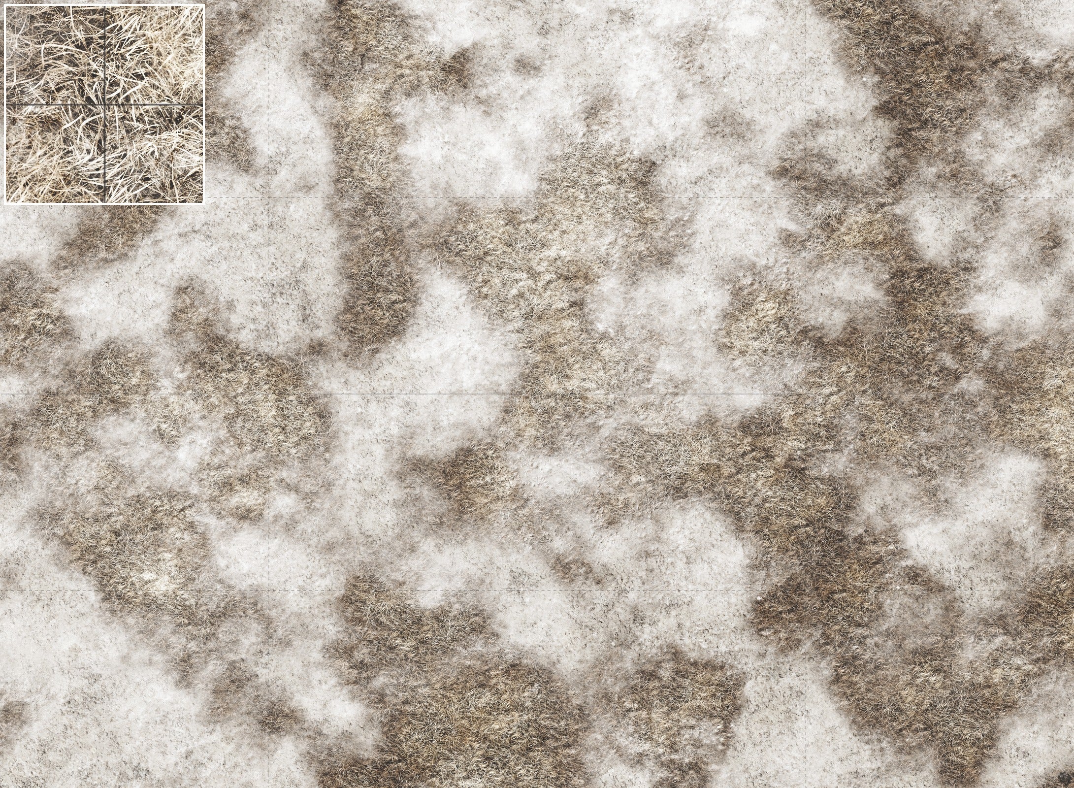 Mats by Mars: Sagebrush Steppes Tabletop Wargaming Play Mat