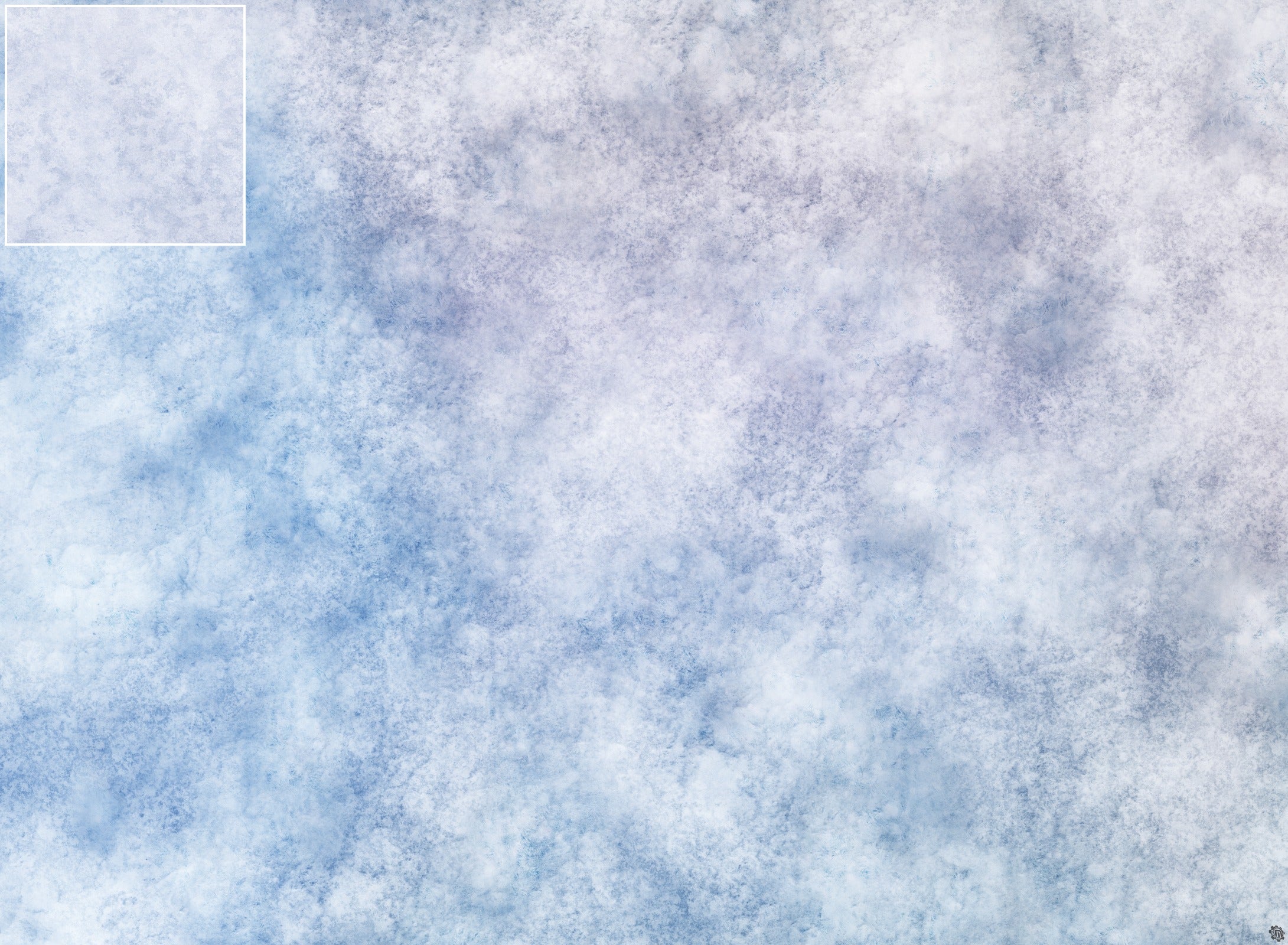 Mats by Mars: Glacial Plain Tabletop Wargaming Play Mat