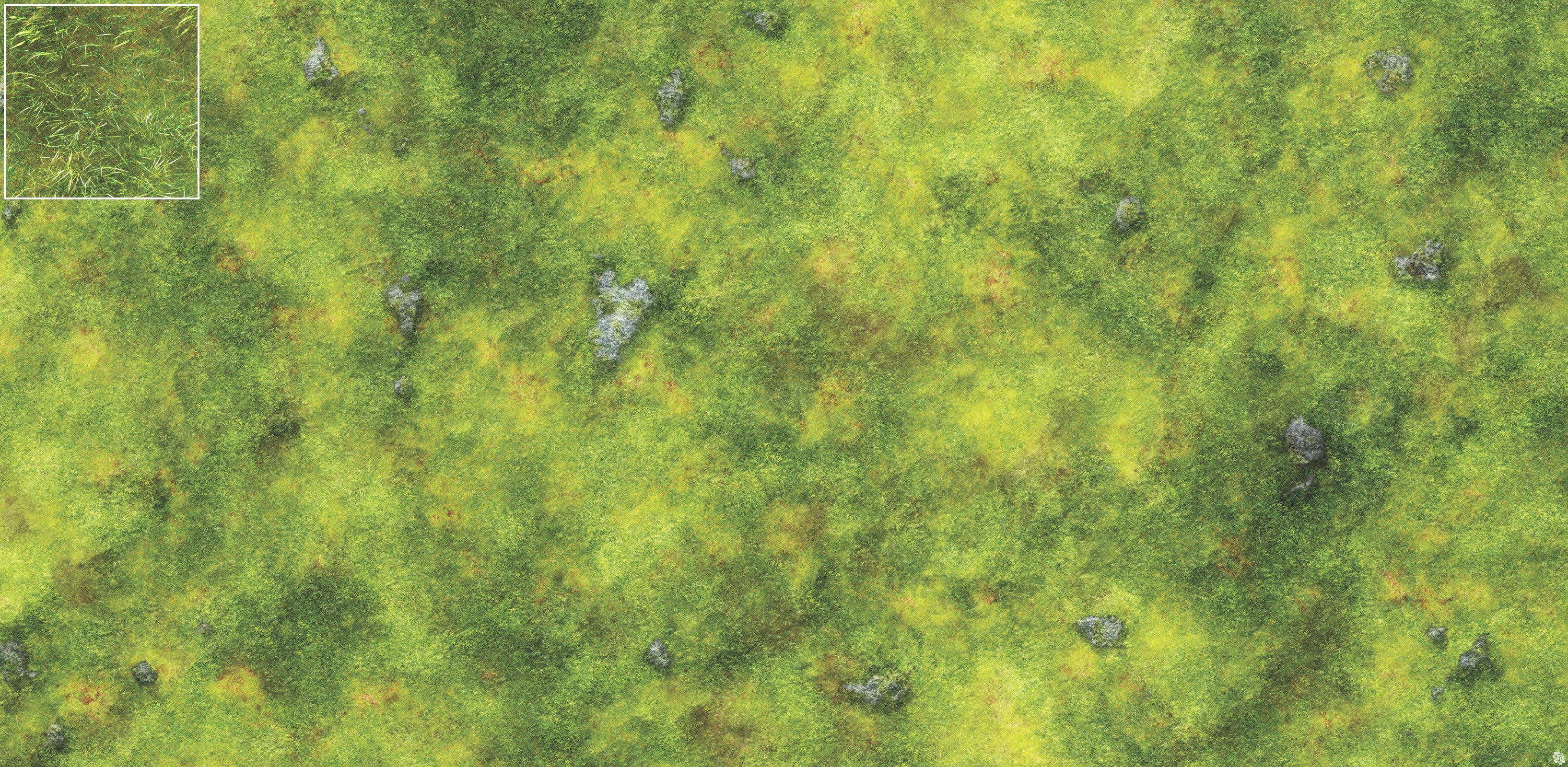 Mats by Mars: Stonehollow Hills Tabletop Wargaming Play Mat