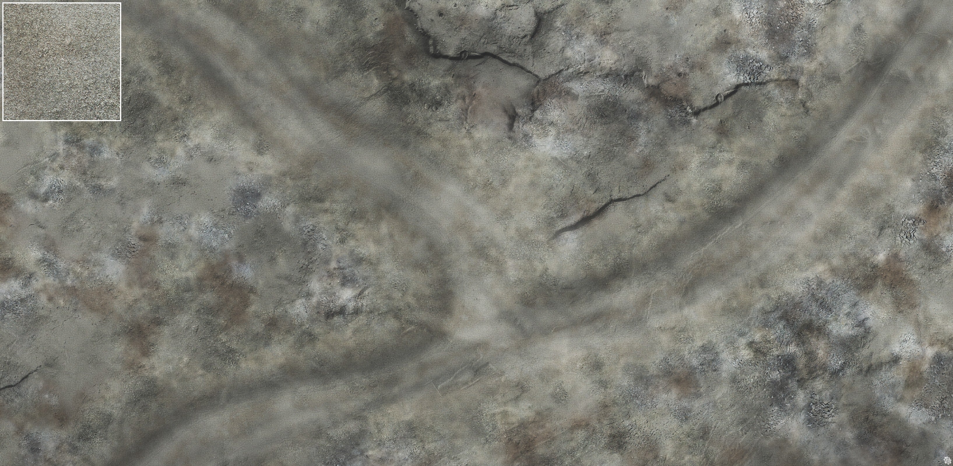 Mats by Mars: Ashen Wastes Tabletop Wargaming Play Mat