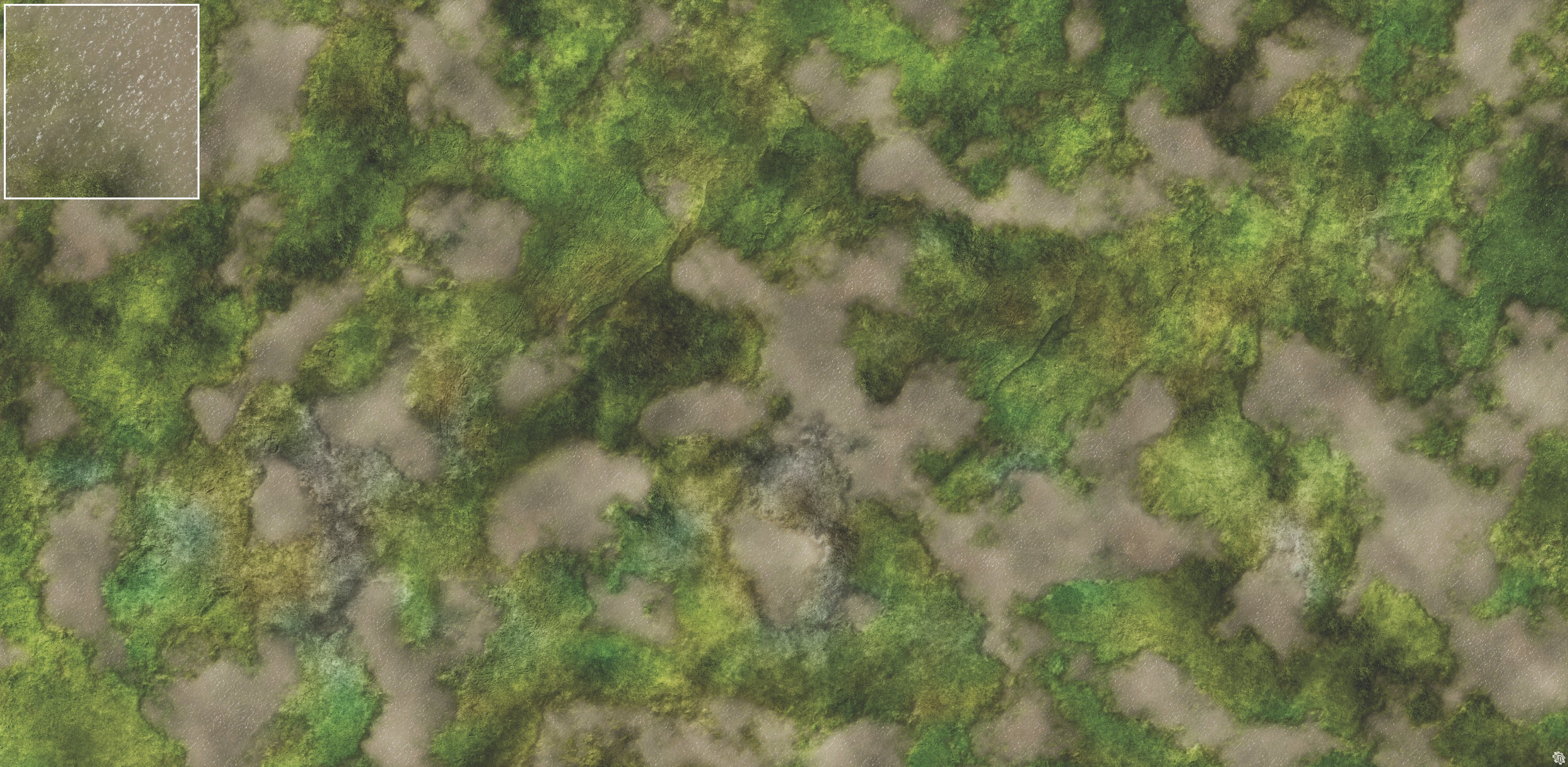 Mats by Mars: Bayou Country Tabletop Wargaming Play Mat