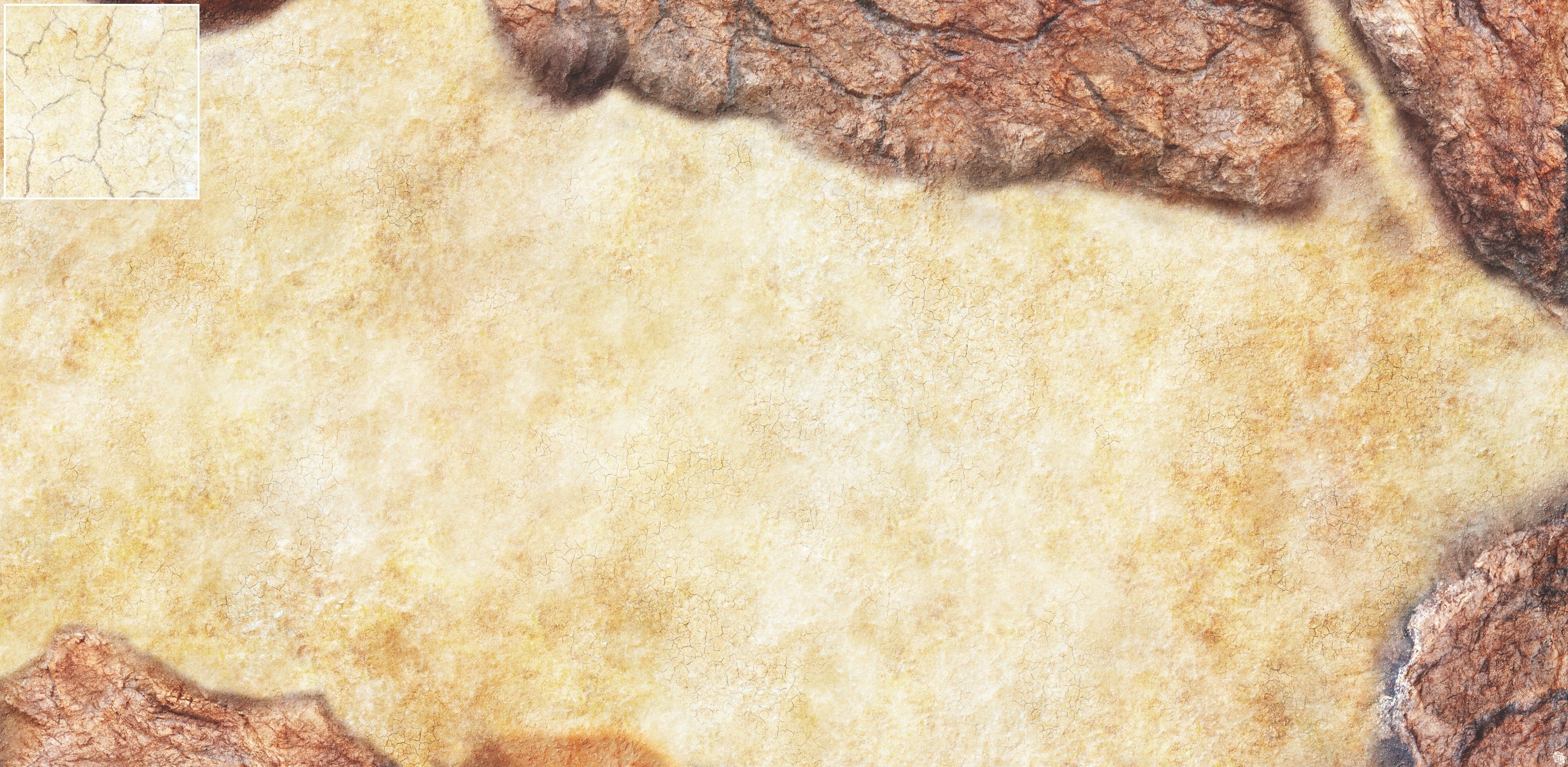 Mats by Mars: Desert Canyon Tabletop Wargaming Play Mat