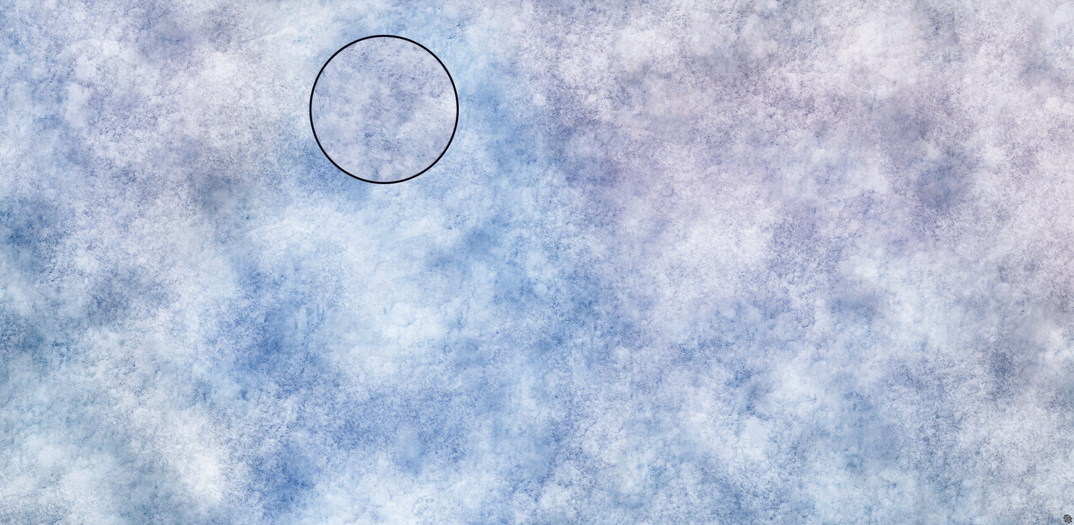 Mats by Mars: Glacial Plain Tabletop Wargaming Play Mat