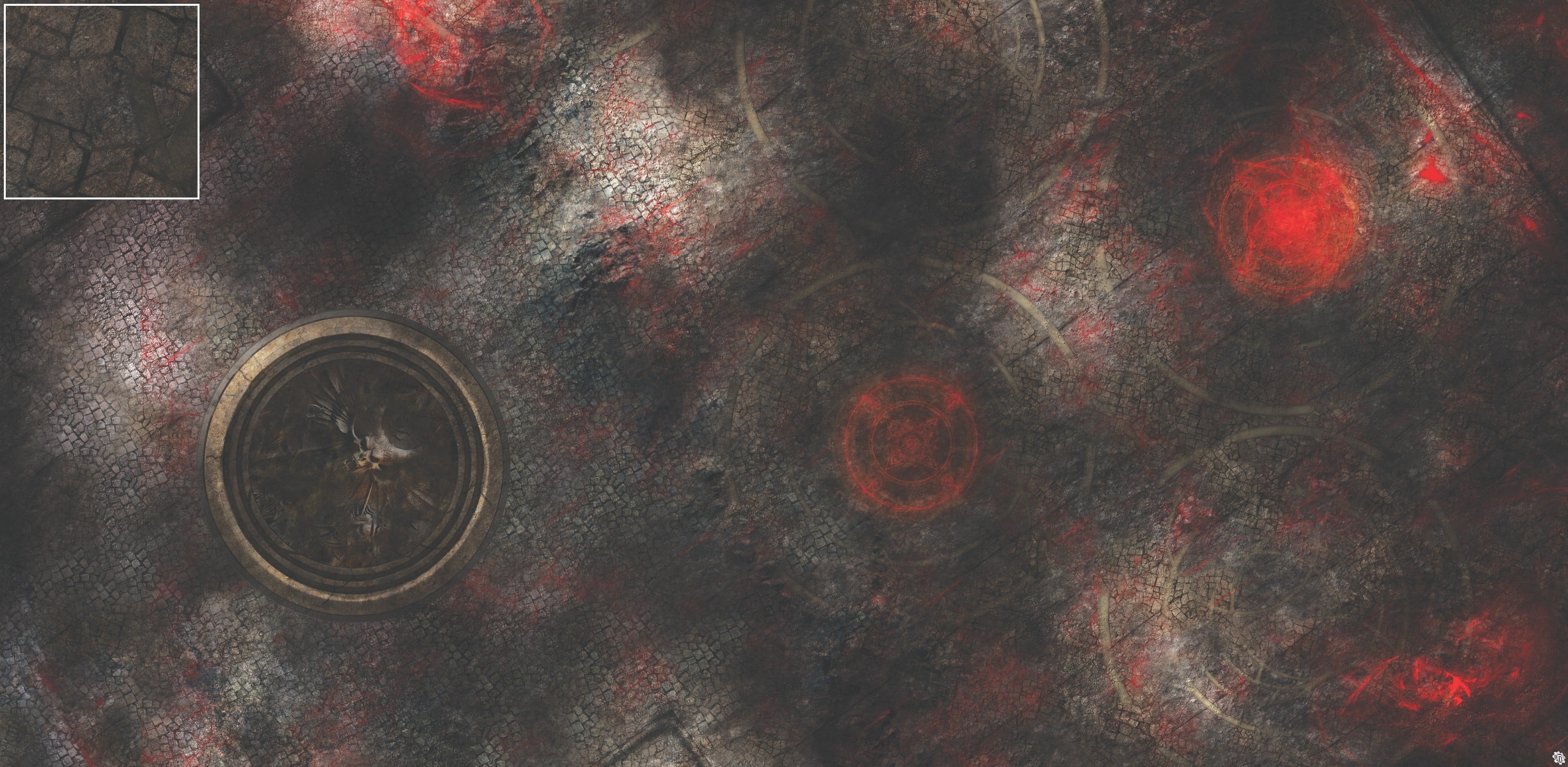Mats by Mars: Unholy Warren Wargaming Play Mat