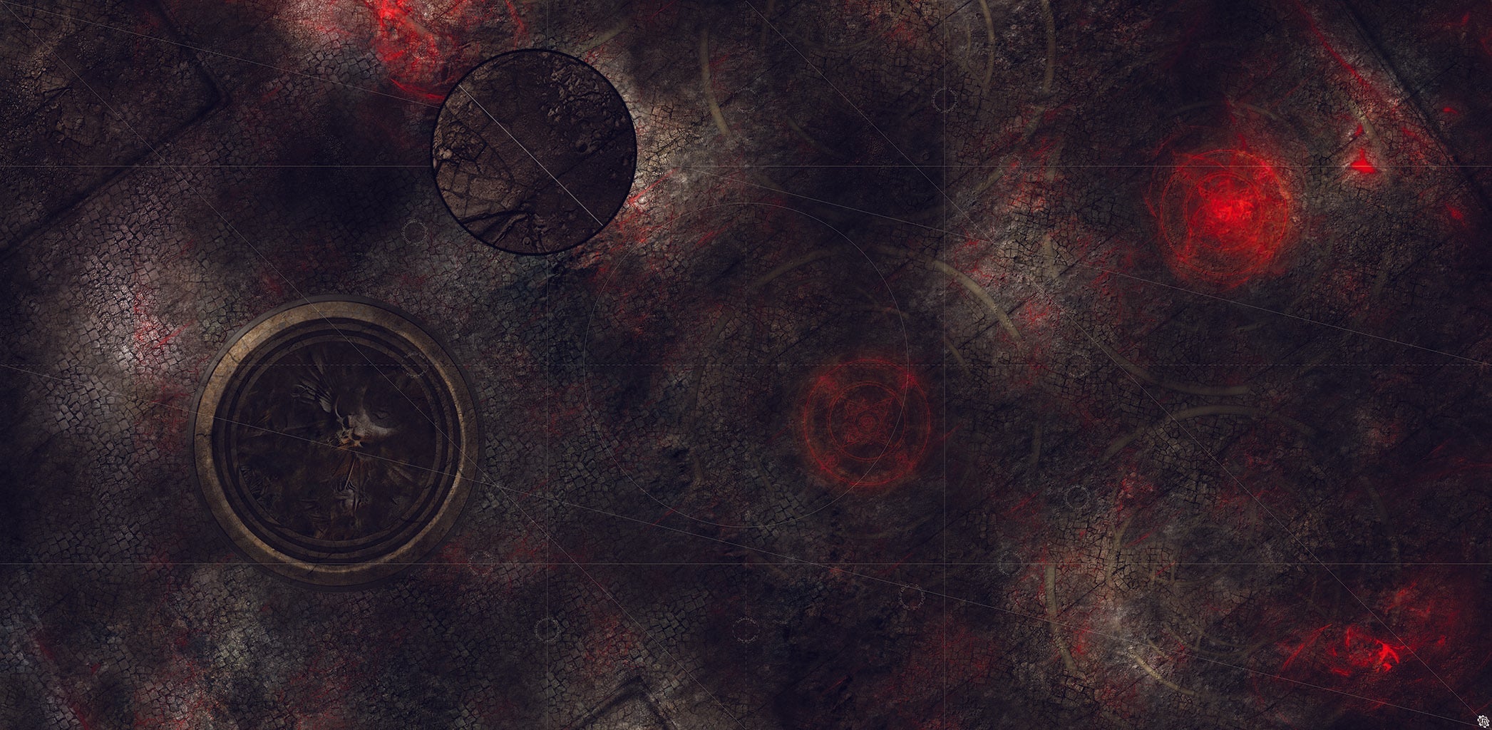 Mats by Mars: Unholy Warren Wargaming Play Mat