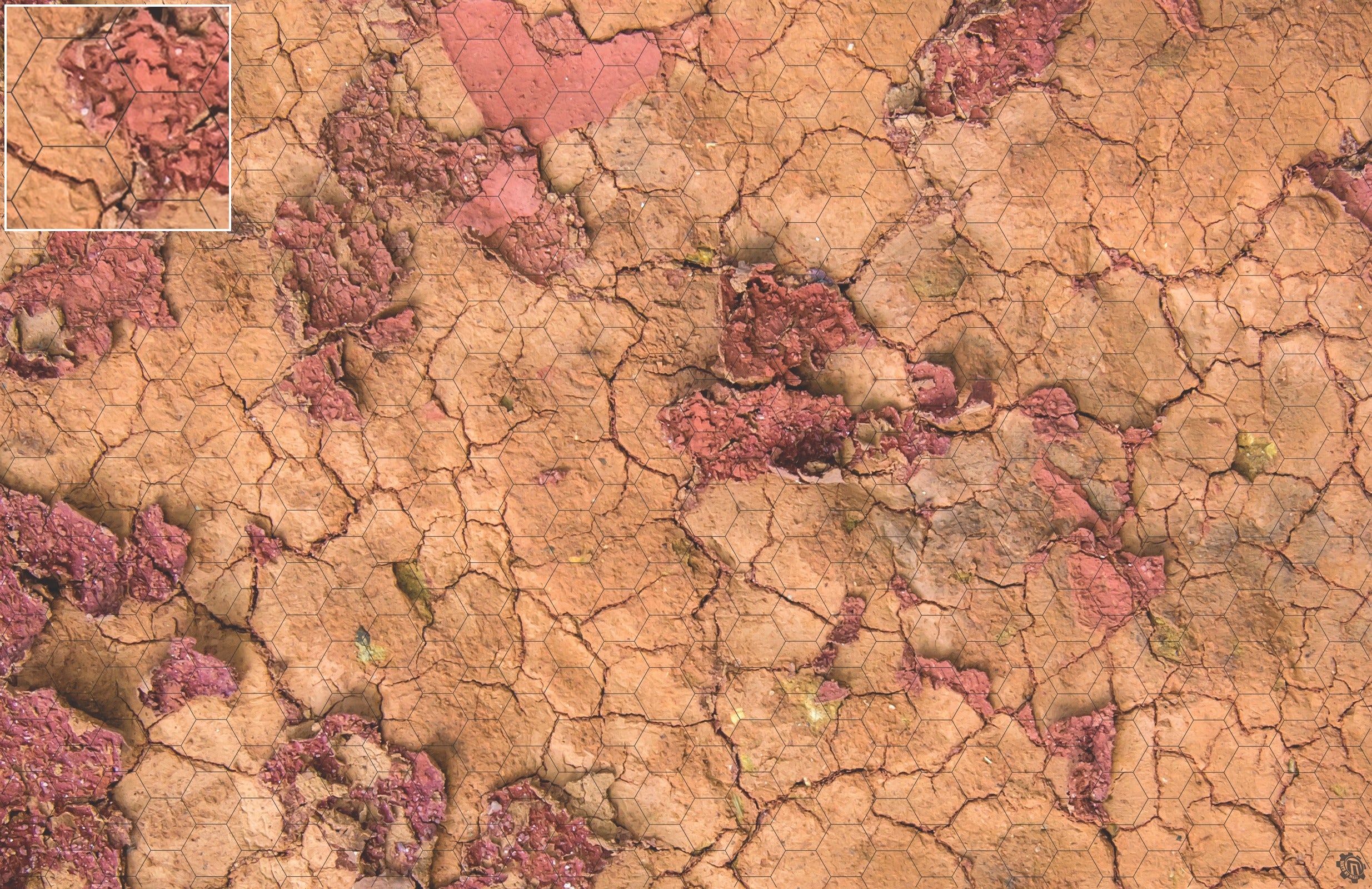 Mats by Mars: Badlands Tabletop Wargaming Play Mat