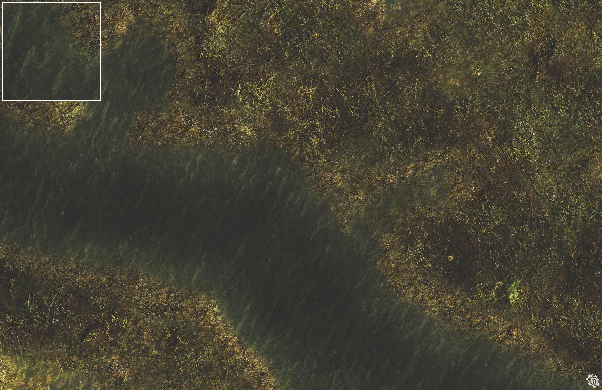 Mats by Mars: Swamplands Tabletop Wargaming Play Mat