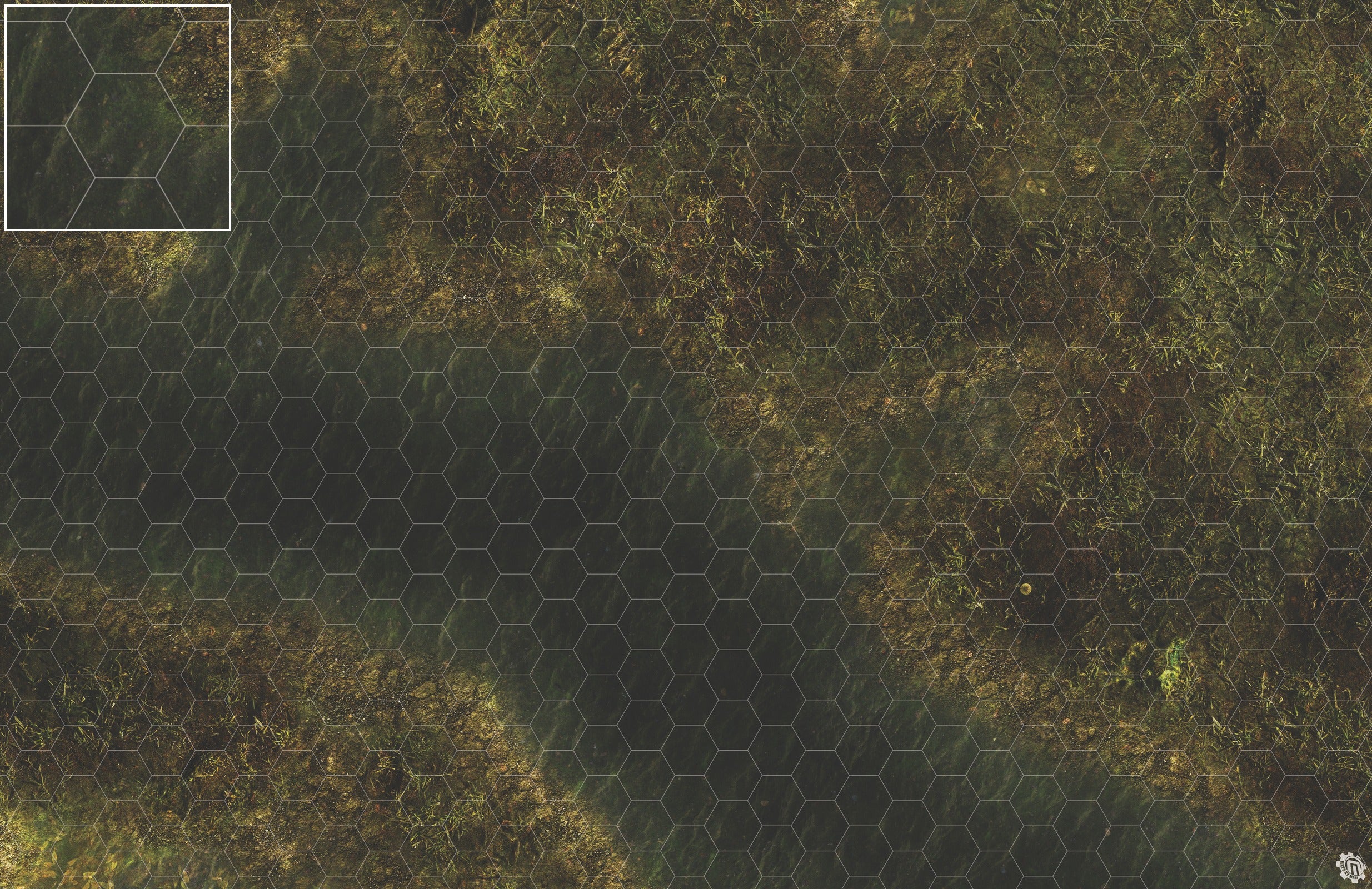 Mats by Mars: Swamplands Tabletop Wargaming Play Mat