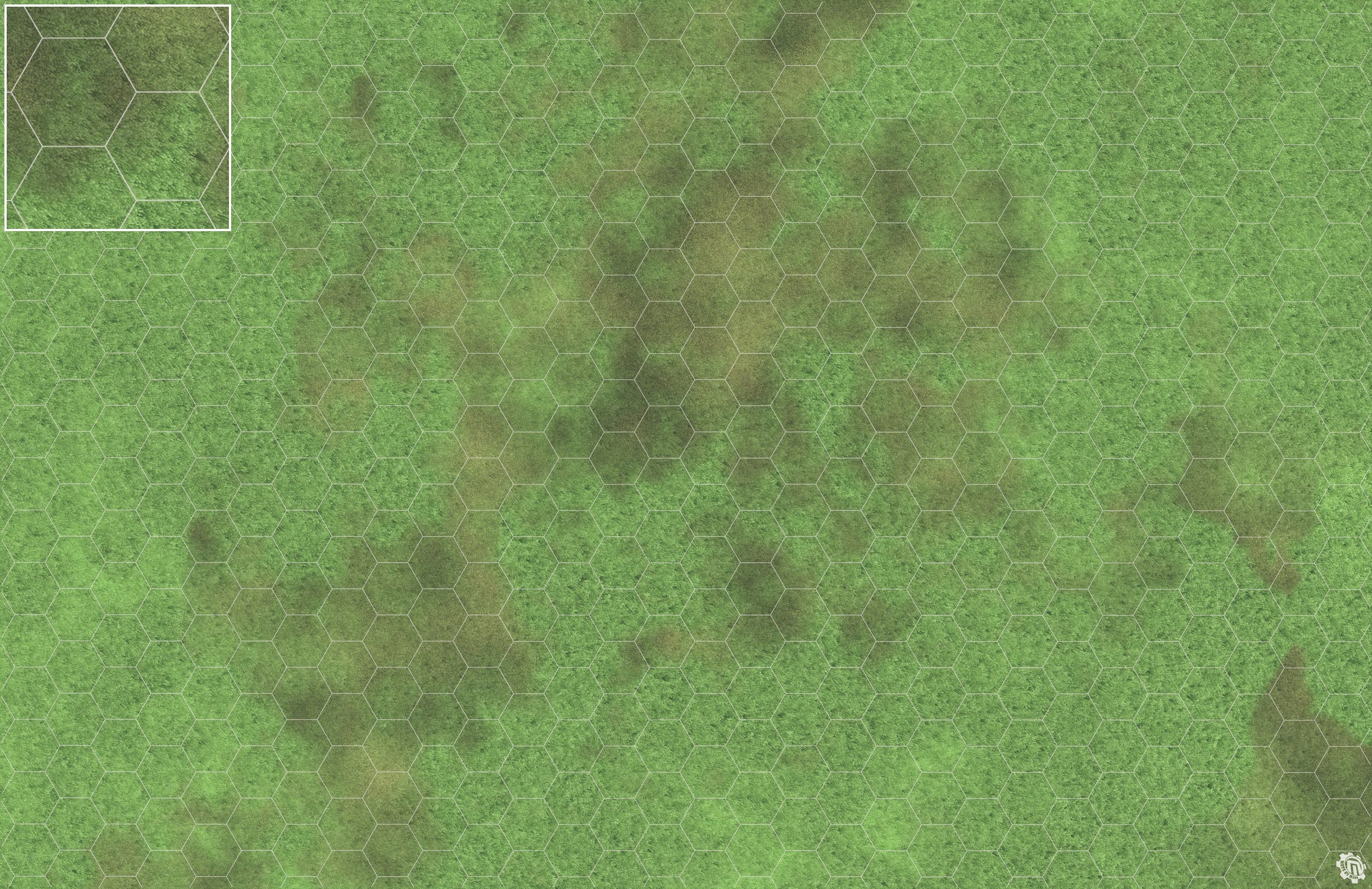 Mats by Mars: Verdant Fields Tabletop Wargaming Play Mat