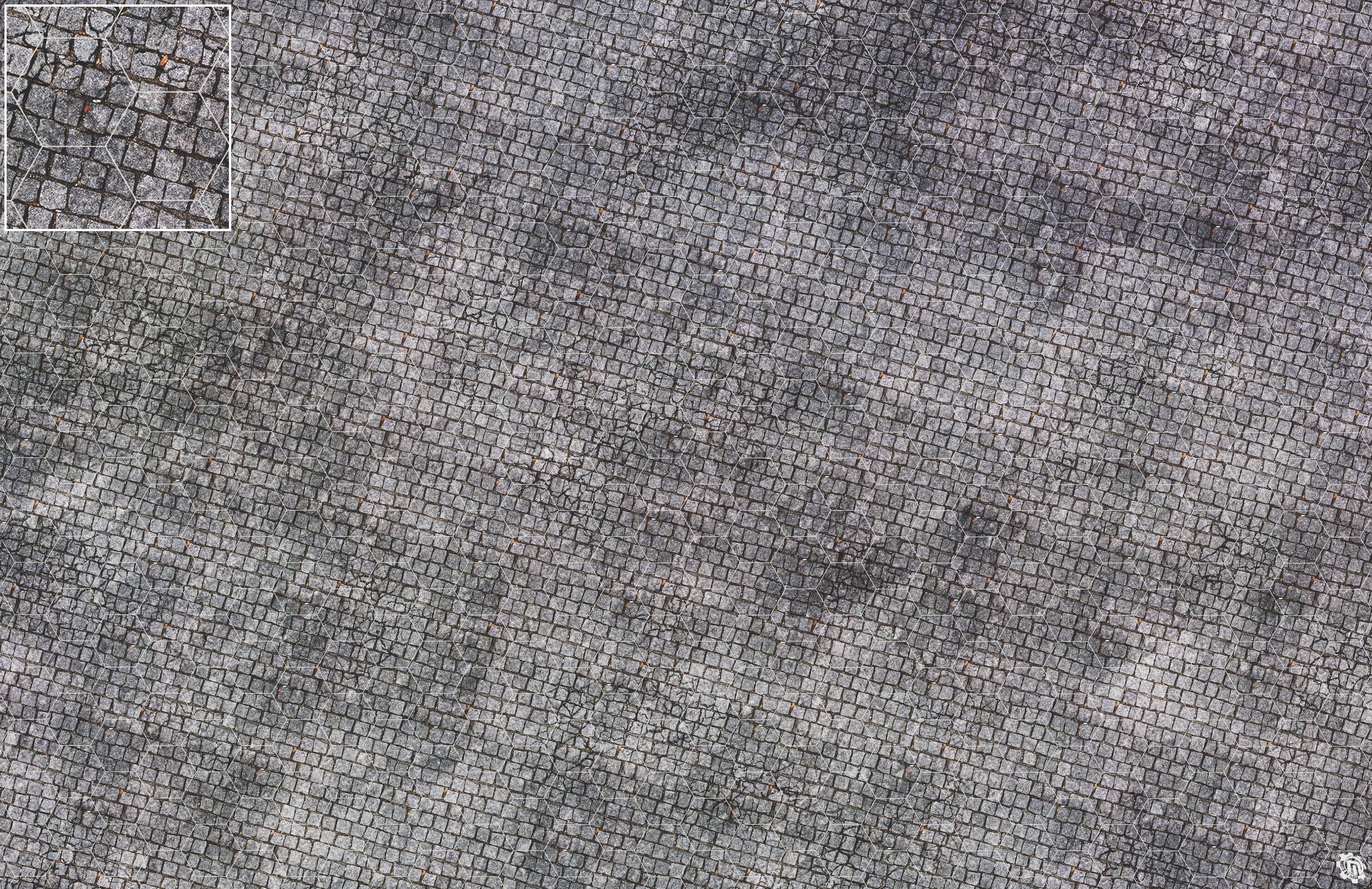 Mats by Mars: Bustling City Tabletop Wargaming Play Mat