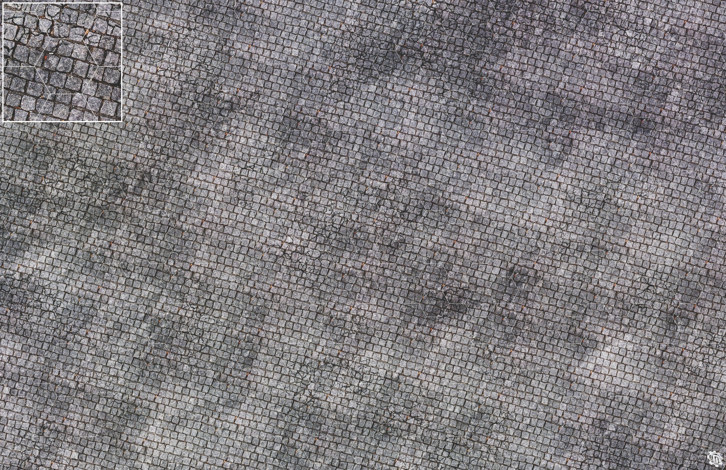 Mats by Mars: Bustling City Tabletop Wargaming Play Mat