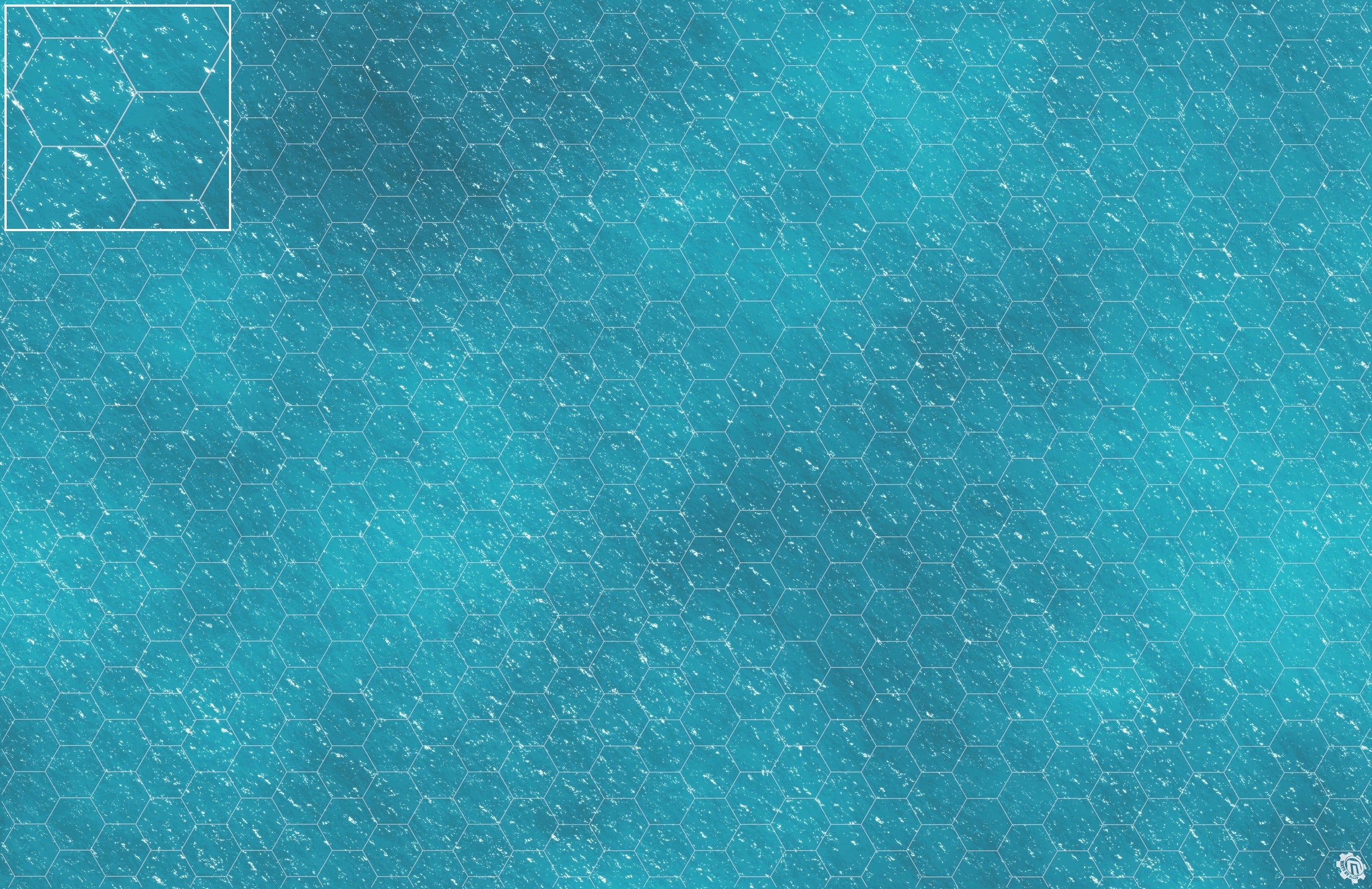Mats by Mars: Sunny Caribbean Tabletop Wargaming Play Mat