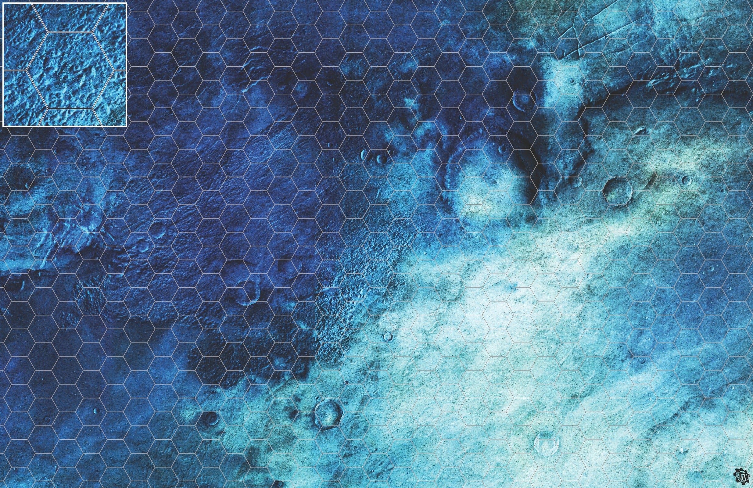 Mats by Mars: Rimecrust Tabletop Wargaming Play Mat