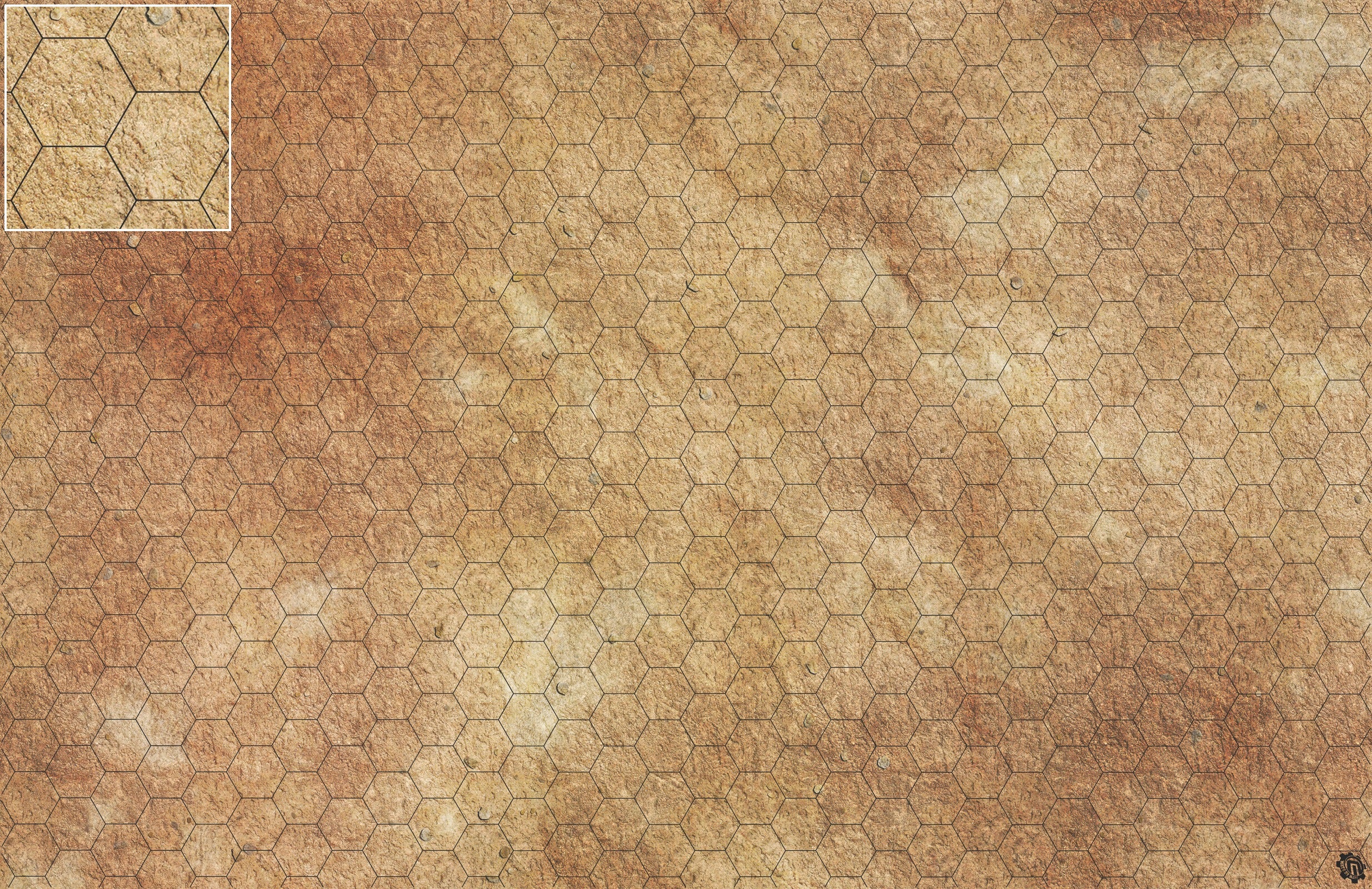 Mats by Mars: Swallowing Sand Tabletop Wargaming Play Mat