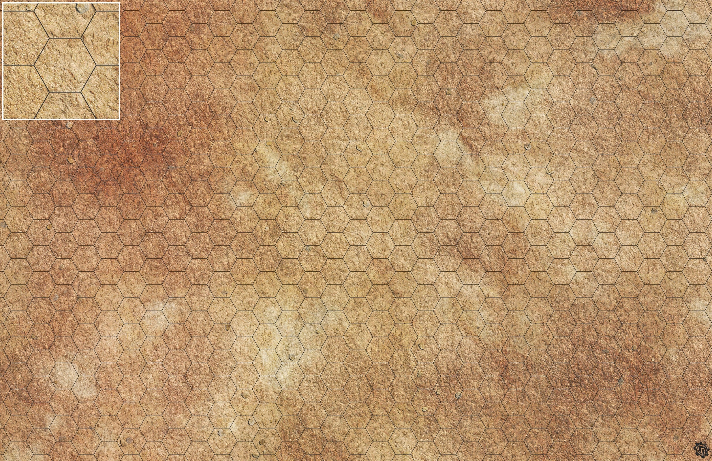 Mats by Mars: Swallowing Sand Tabletop Wargaming Play Mat