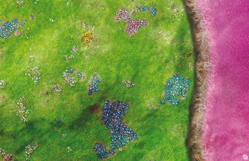 Mats by Mars: Faewild Shore Tabletop Wargaming Play Mat