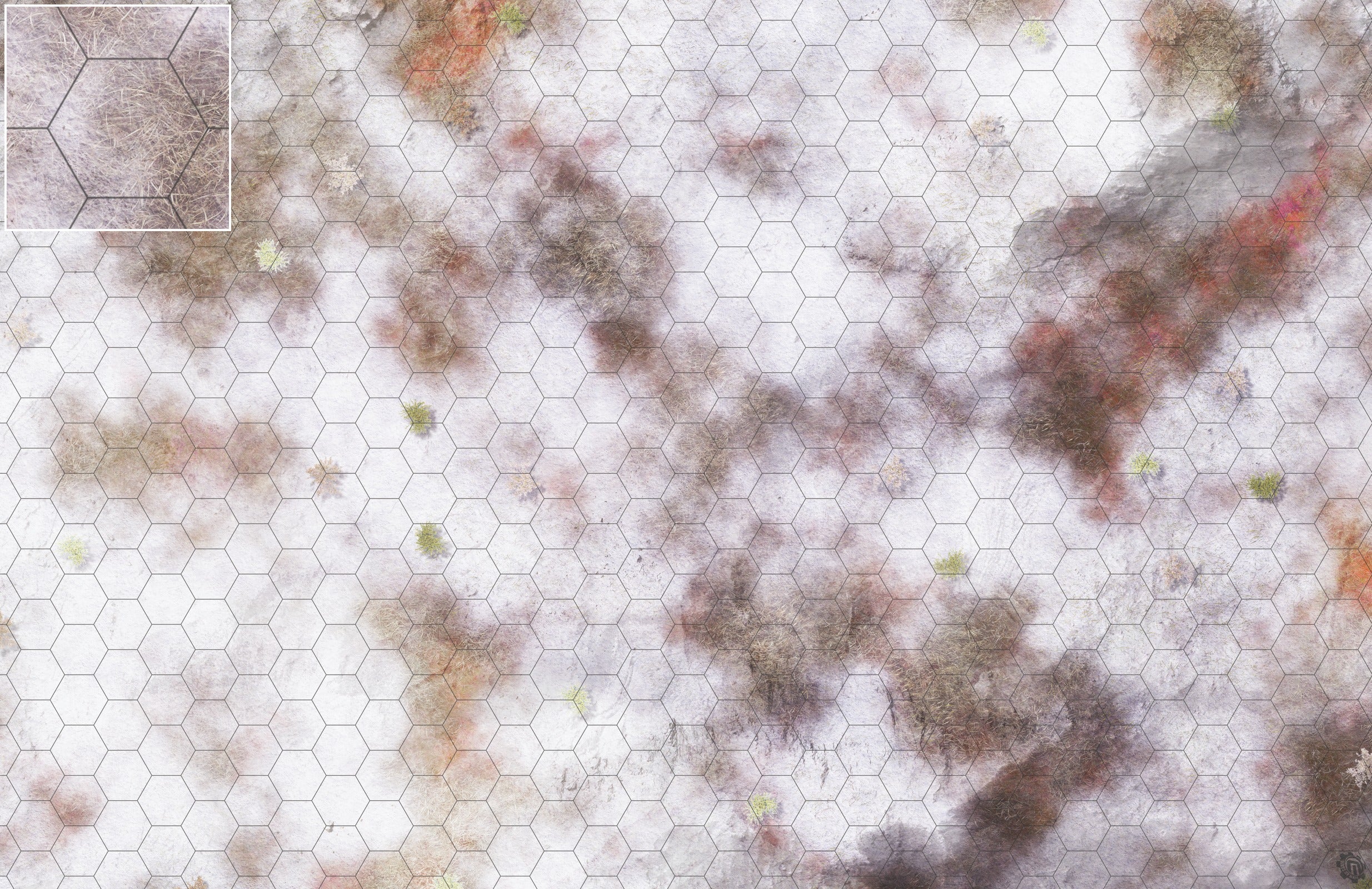 Mats by Mars: High Desert Chill Tabletop Wargaming Play Mat
