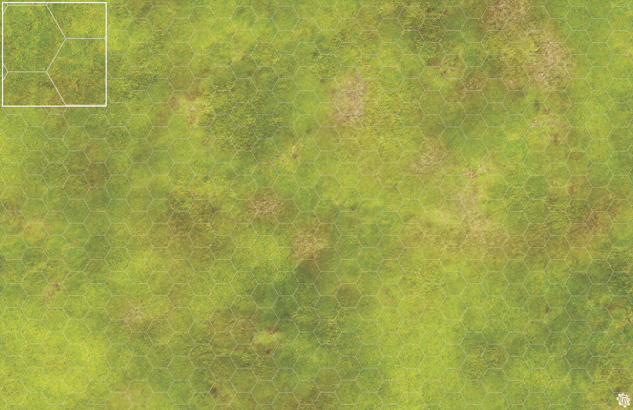 Mats by Mars: Peaceful Prairie Tabletop Wargaming Play Mat