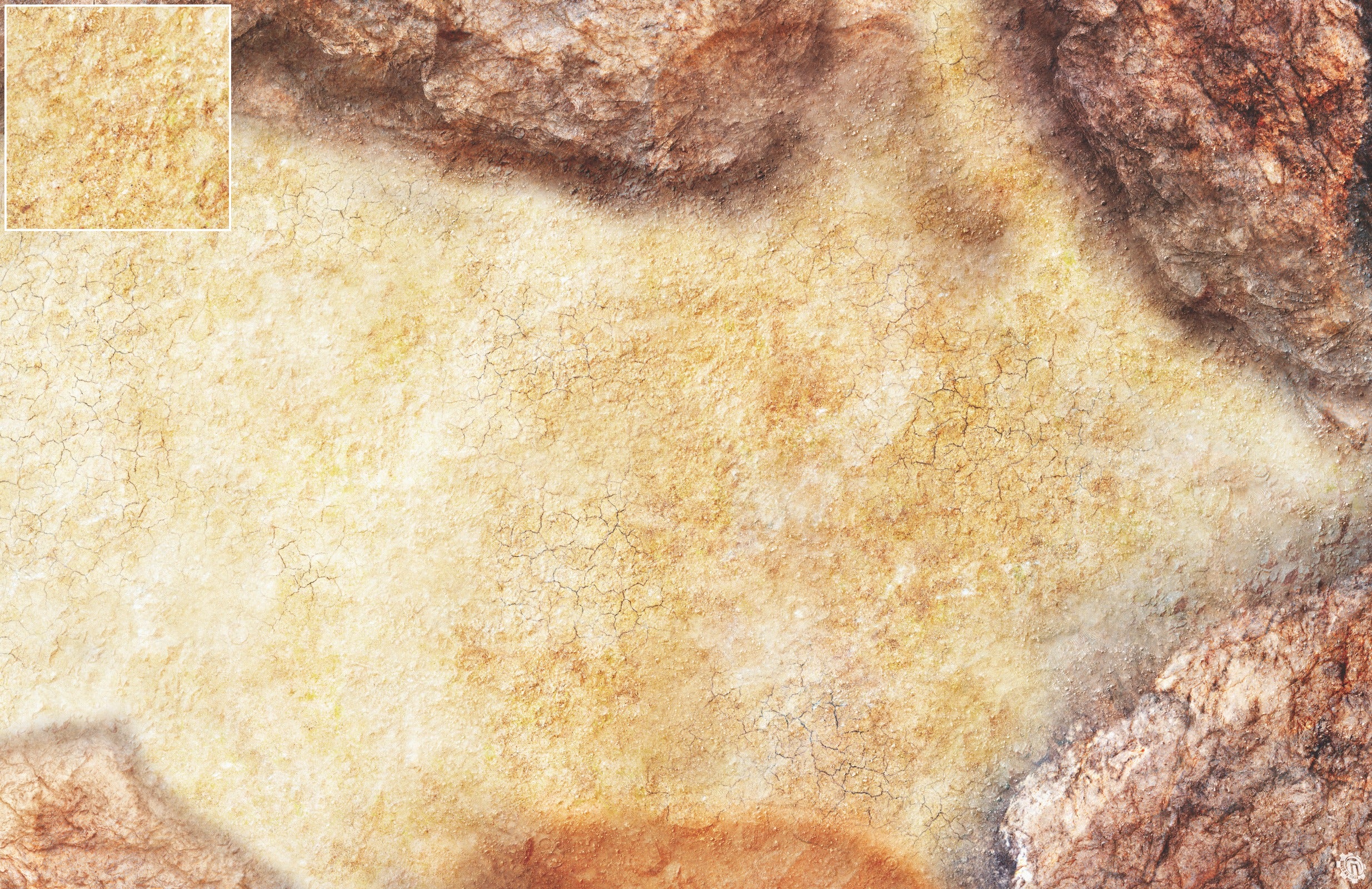 Mats by Mars: Desert Canyon Tabletop Wargaming Play Mat