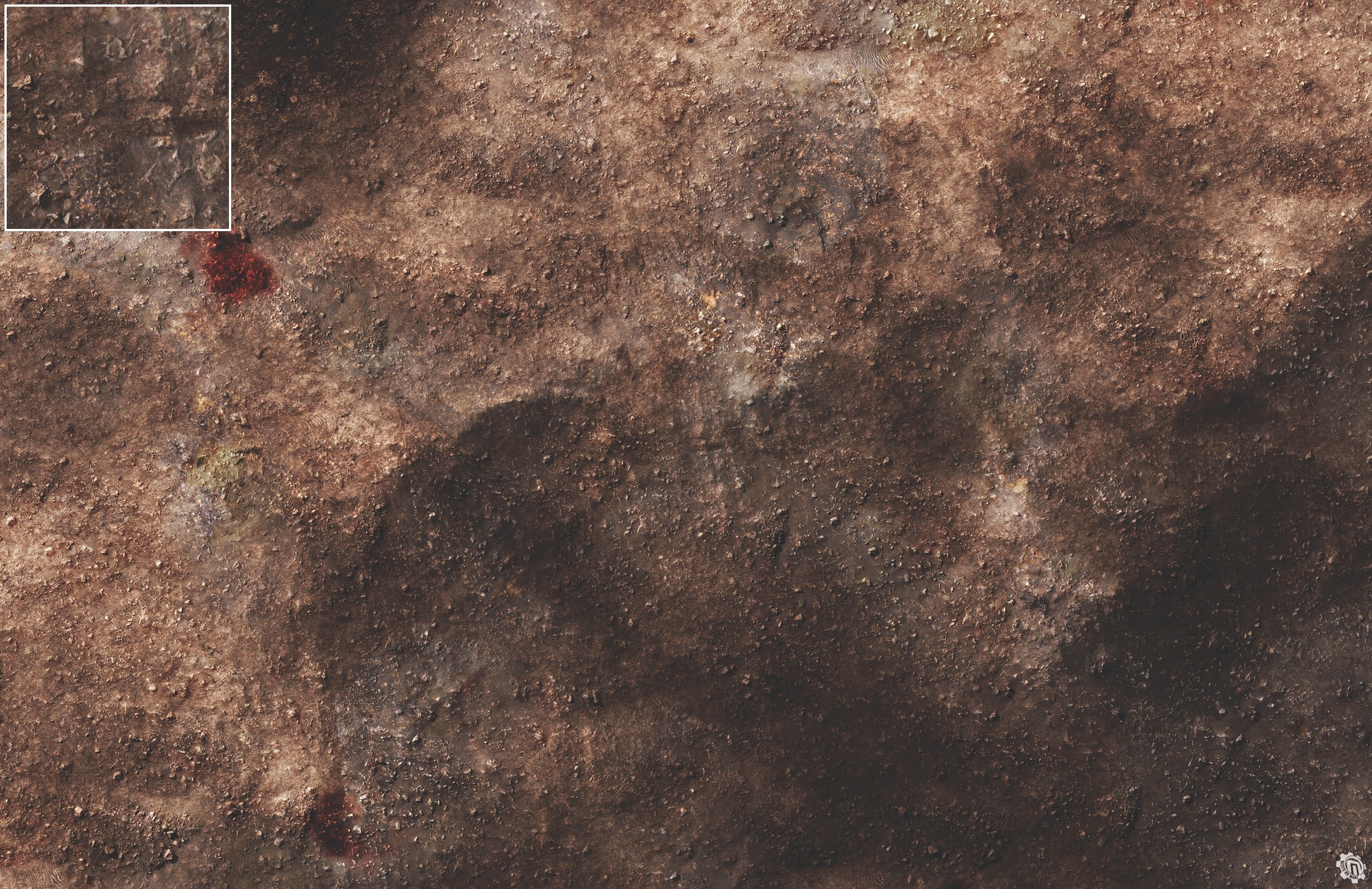 Mats by Mars: Trench Assault Tabletop Wargaming Play Mat