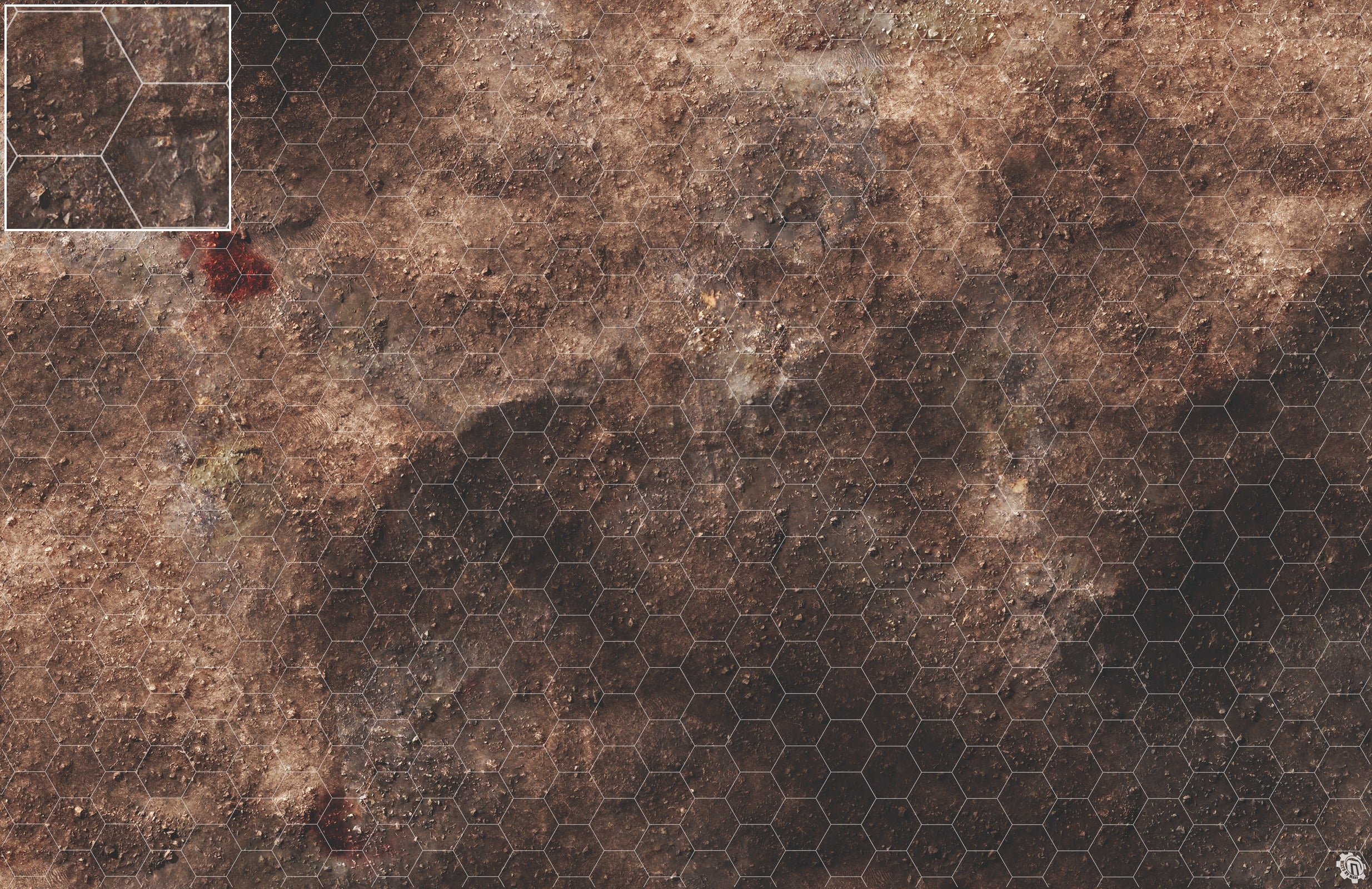 Mats by Mars: Trench Assault Tabletop Wargaming Play Mat