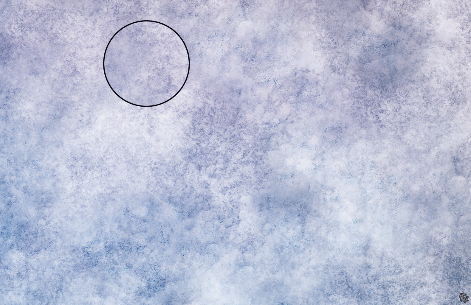 Mats by Mars: Glacial Plain Tabletop Wargaming Play Mat