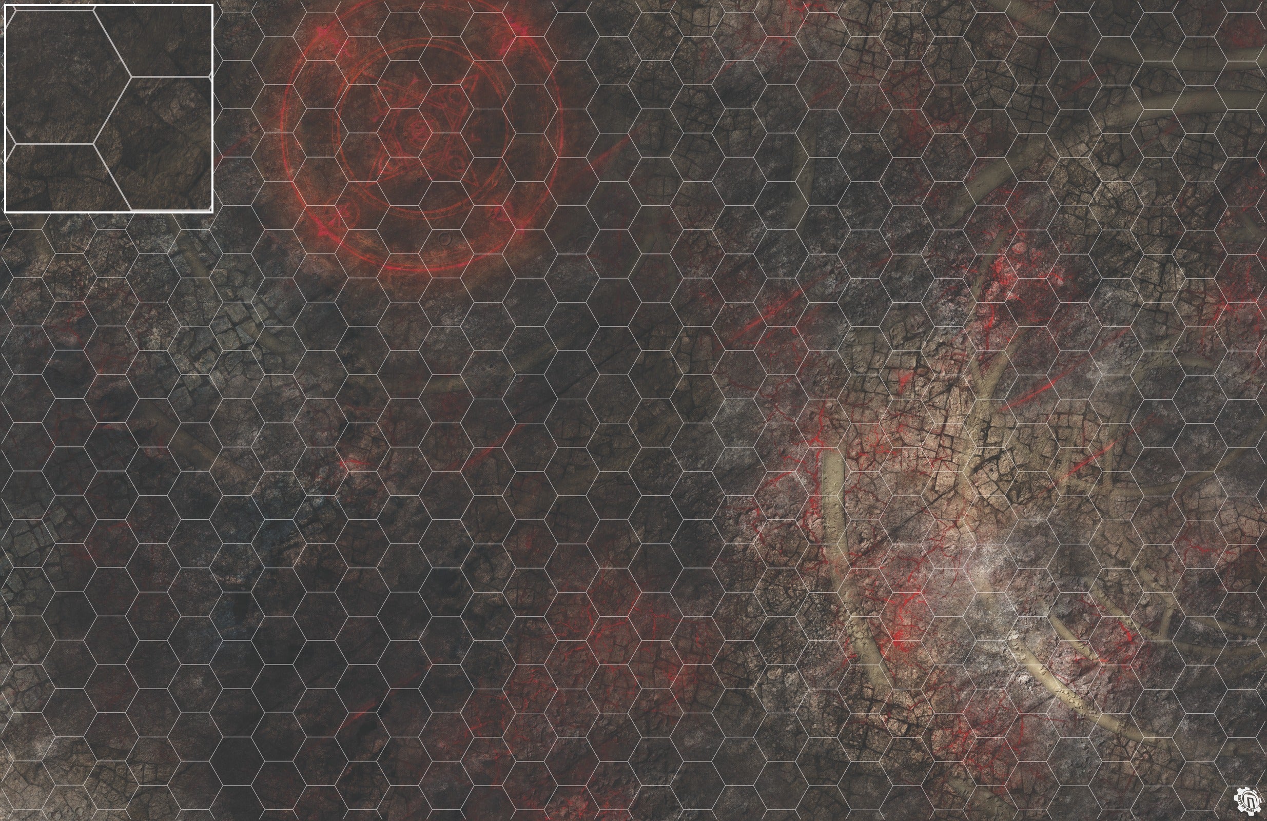 Mats by Mars: Unholy Warren Wargaming Play Mat