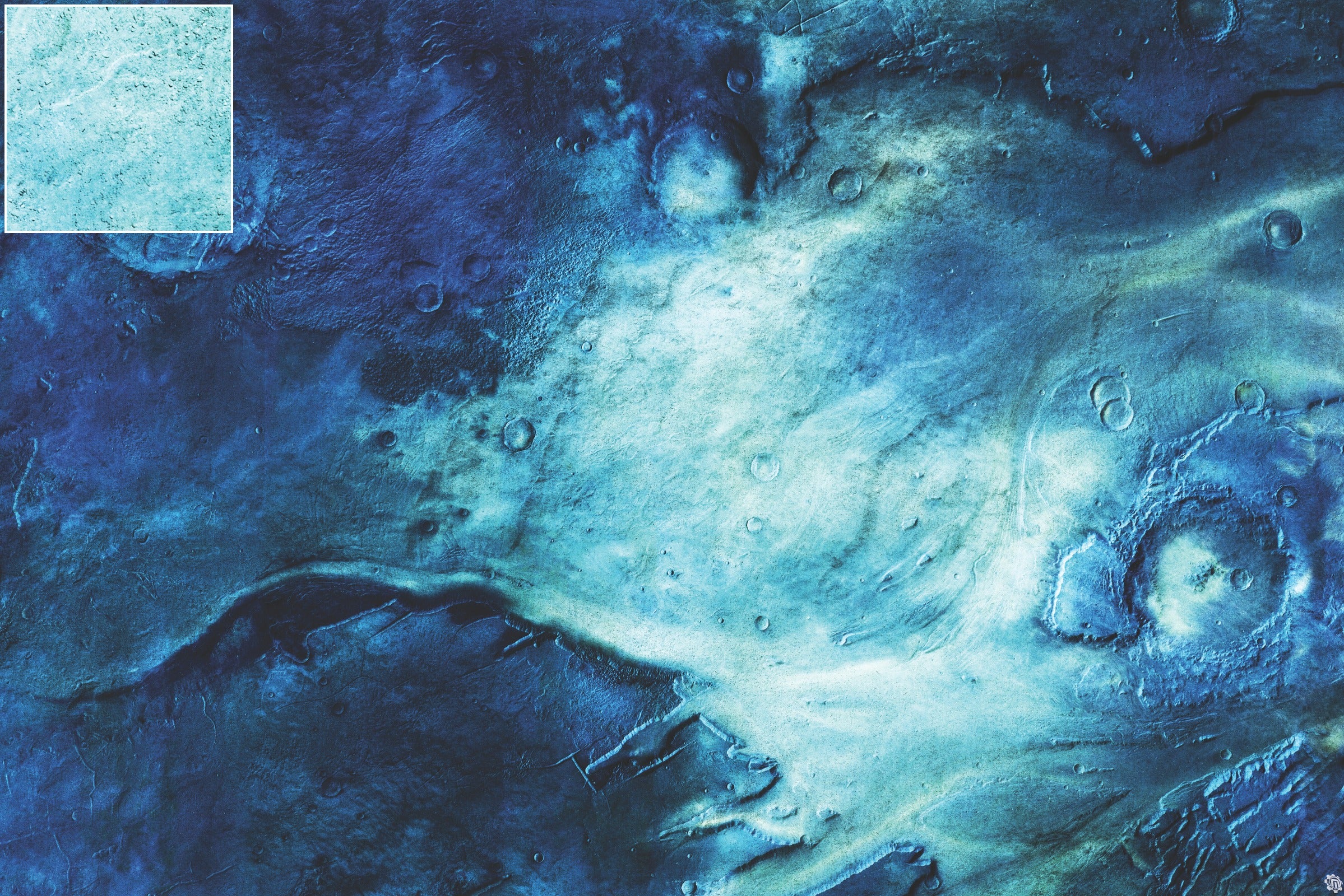 Mats by Mars: Rimecrust Tabletop Wargaming Play Mat