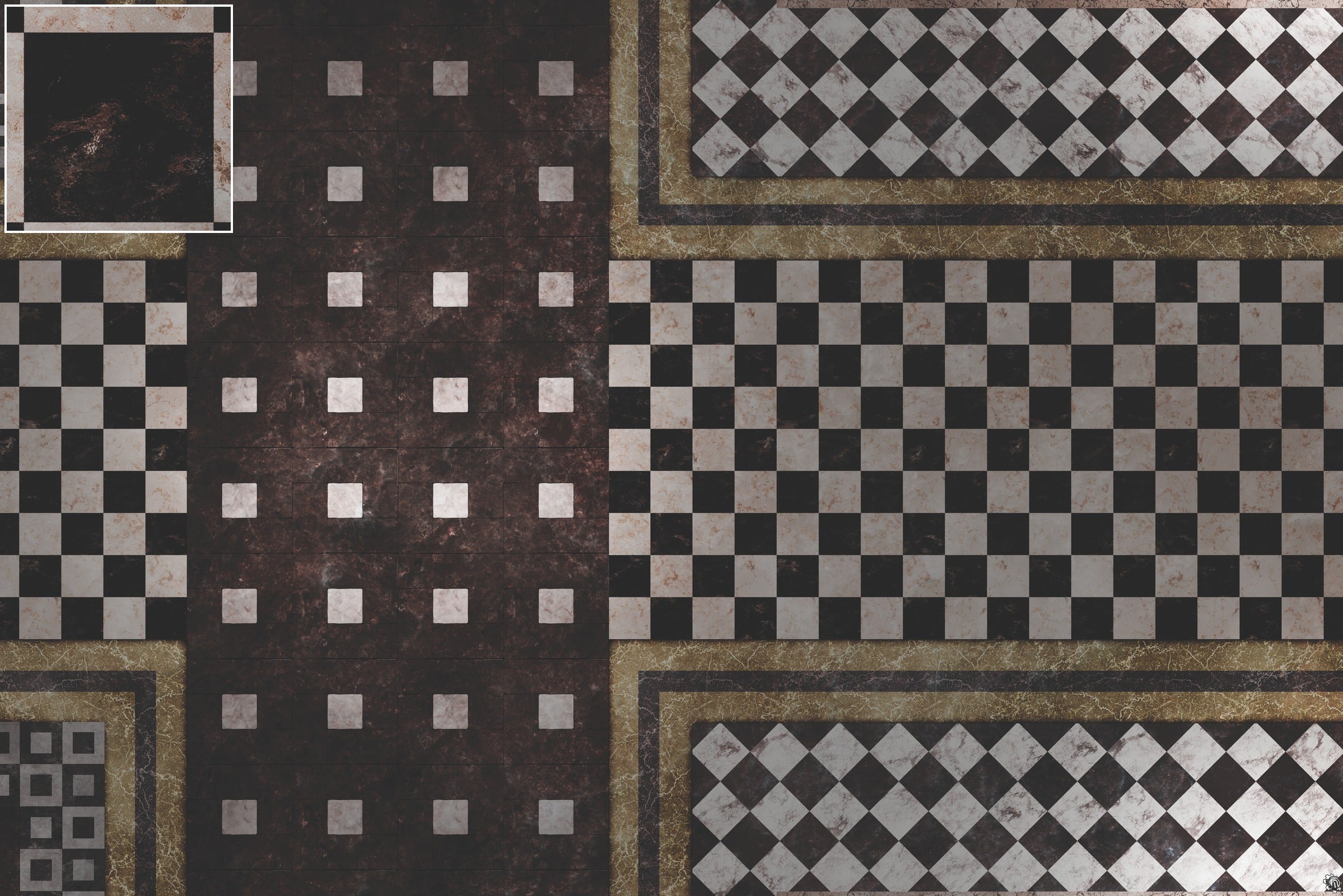 Mats by Mars: Manor Hall Tabletop Wargaming Play Mat