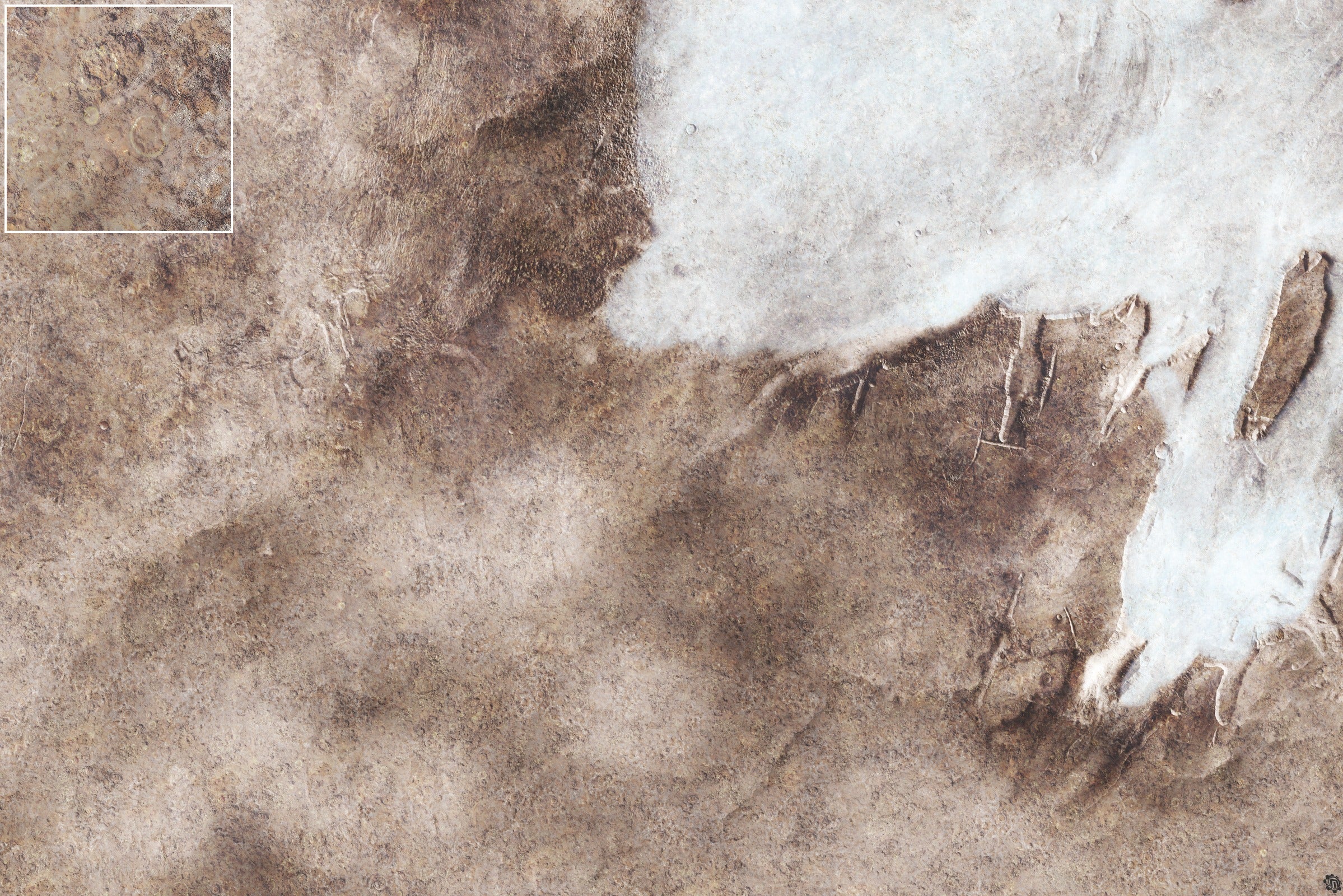 Mats by Mars: Bleached Bone Gulch Tabletop Wargaming Play Mat