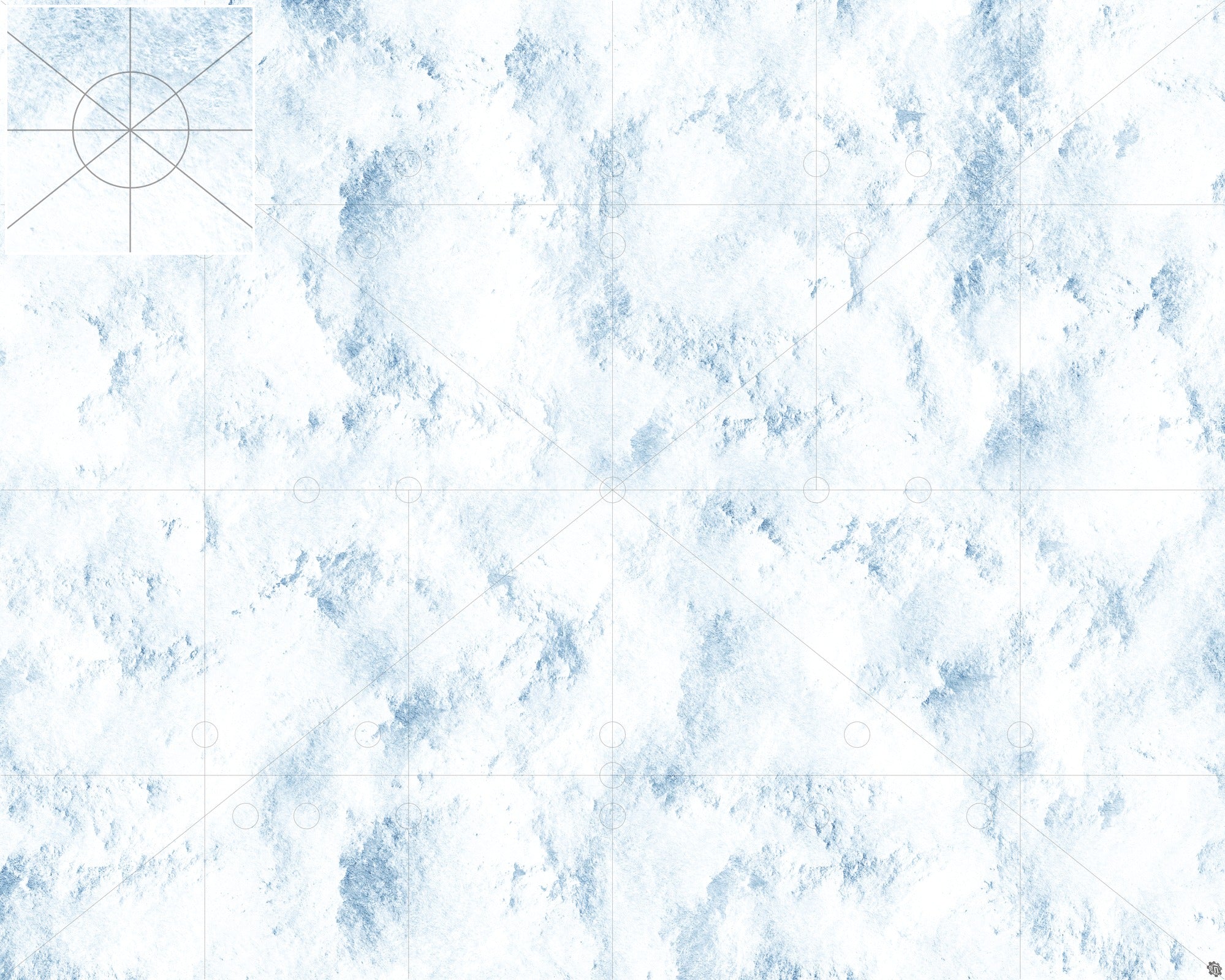 Mats by Mars: Winter's Wrath Tabletop Wargaming Play Mat