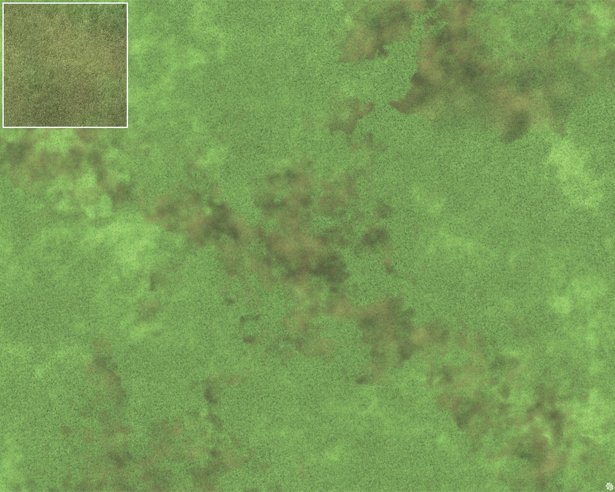 Mats by Mars: Verdant Fields Tabletop Wargaming Play Mat