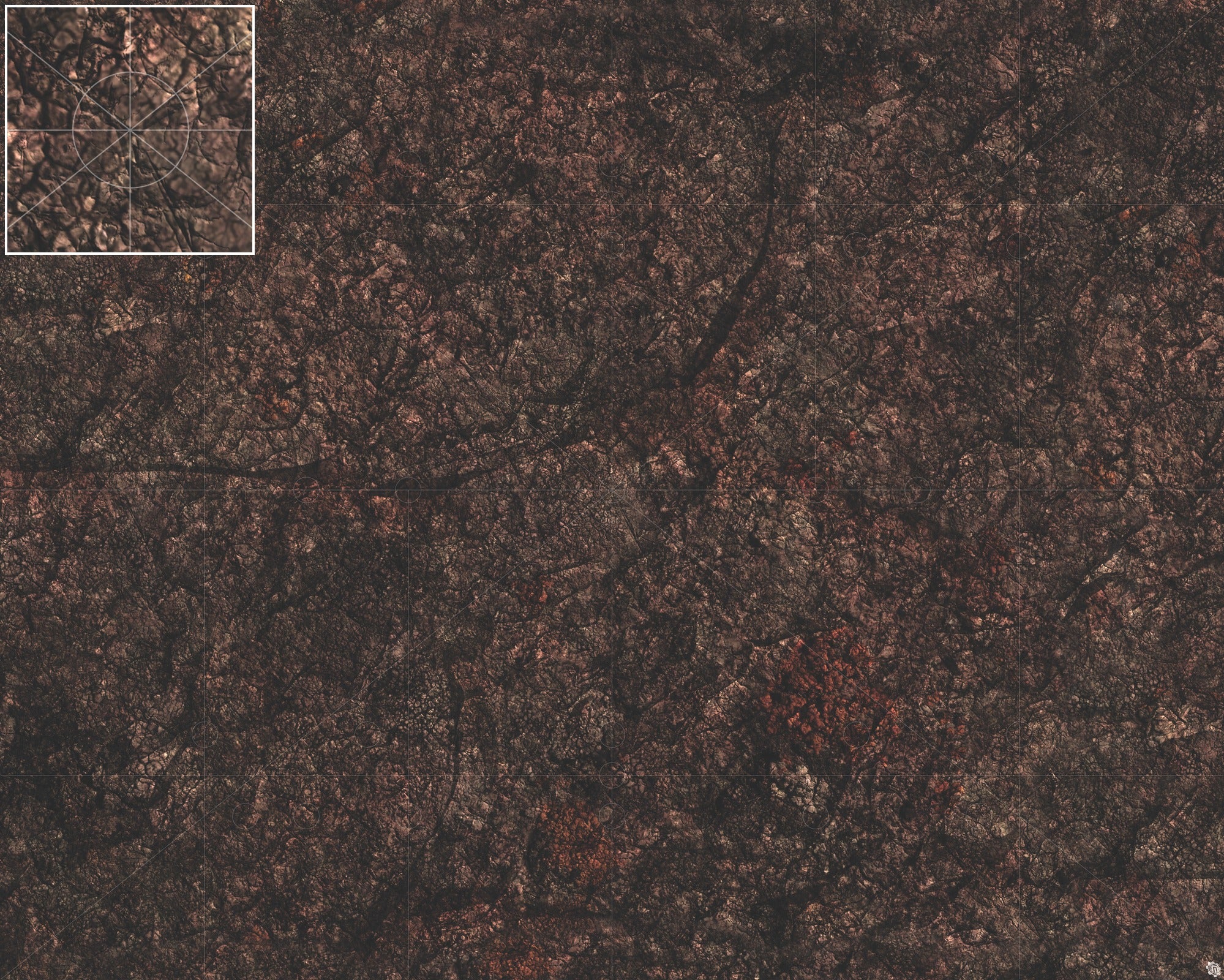 Mats by Mars: Shattered Soil Tabletop Wargaming Play Mat