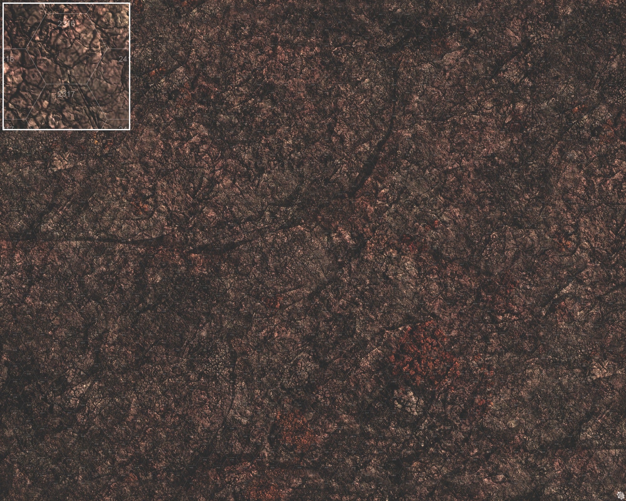 Mats by Mars: Shattered Soil Tabletop Wargaming Play Mat